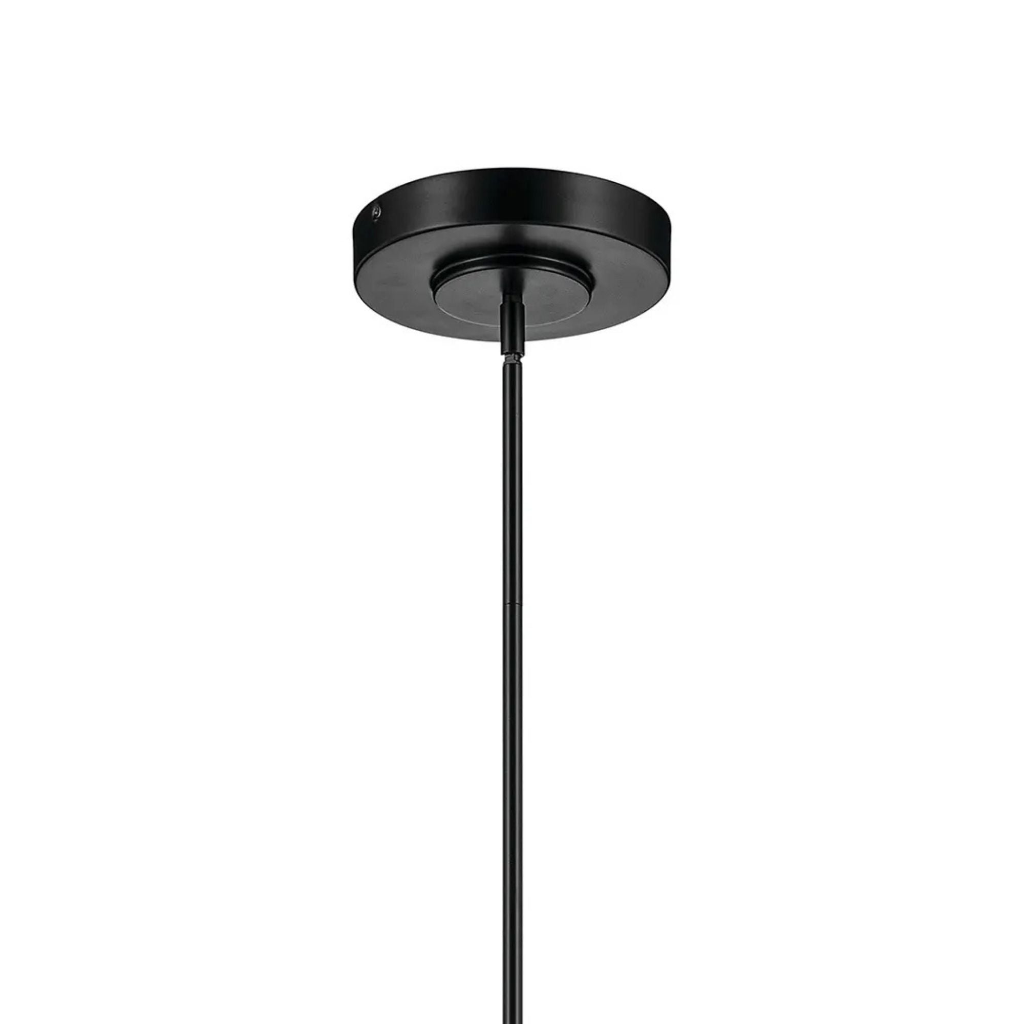 Kichler Riven 60.25 in. Linear Chandelier, Black & Champagne Bronze & Polished Nickel with Clear Fluted Glass Cylinder Shade