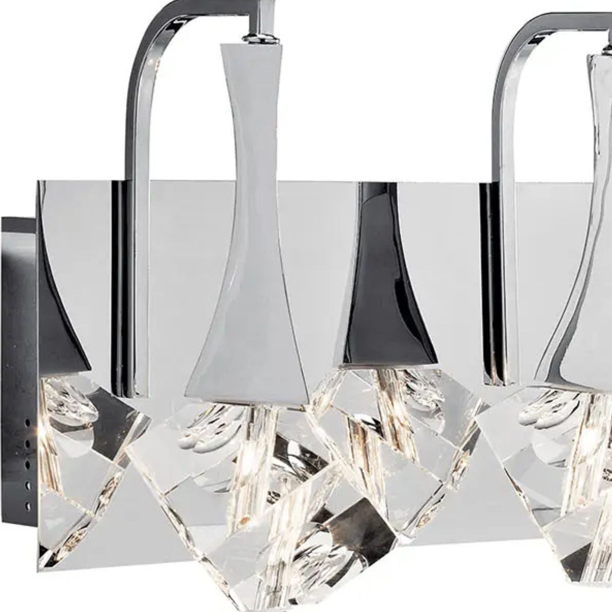 Rockne 32" LED Bath Vanity Light, Chrome Finish