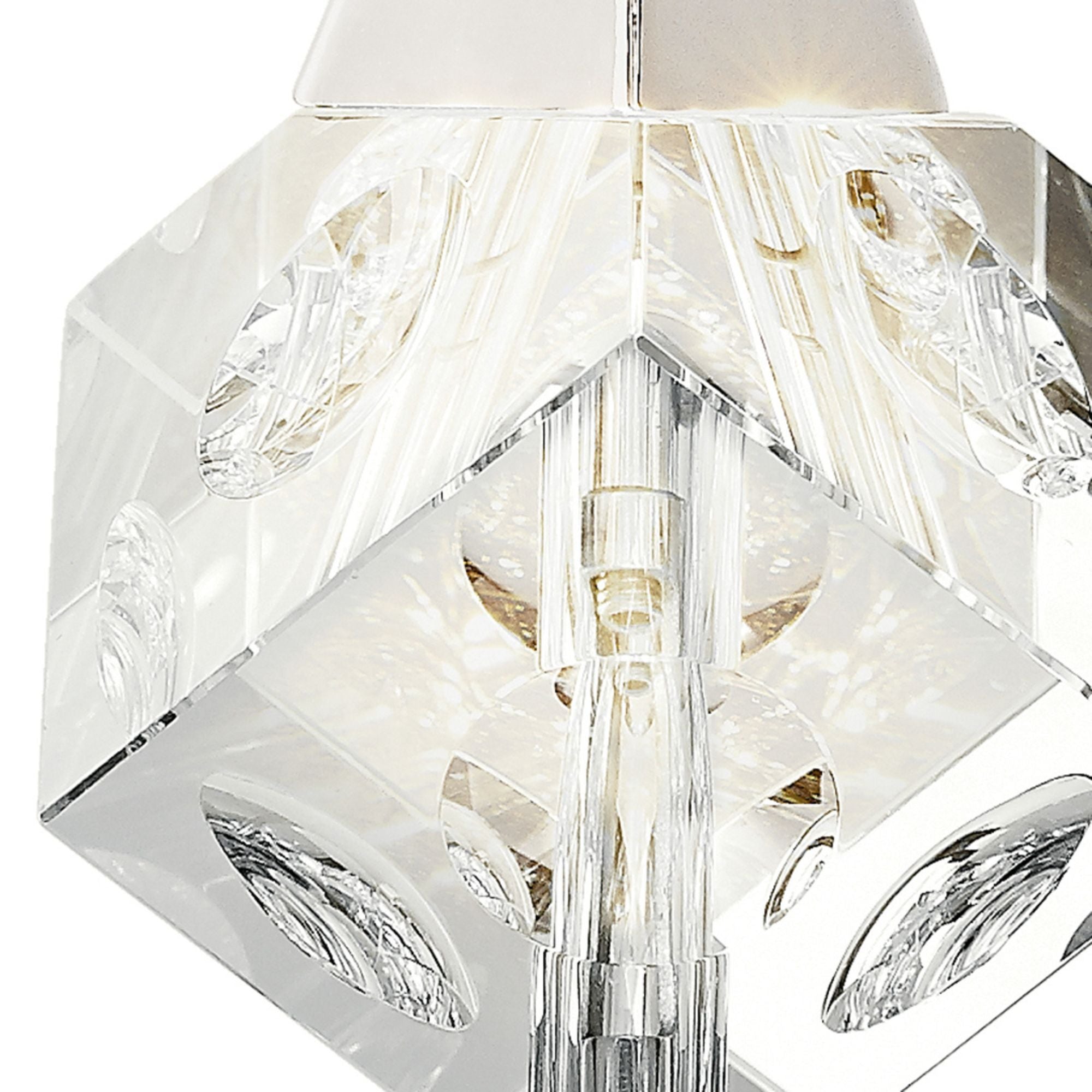 Rockne 4" LED Mini Pendant, Chrome Finish