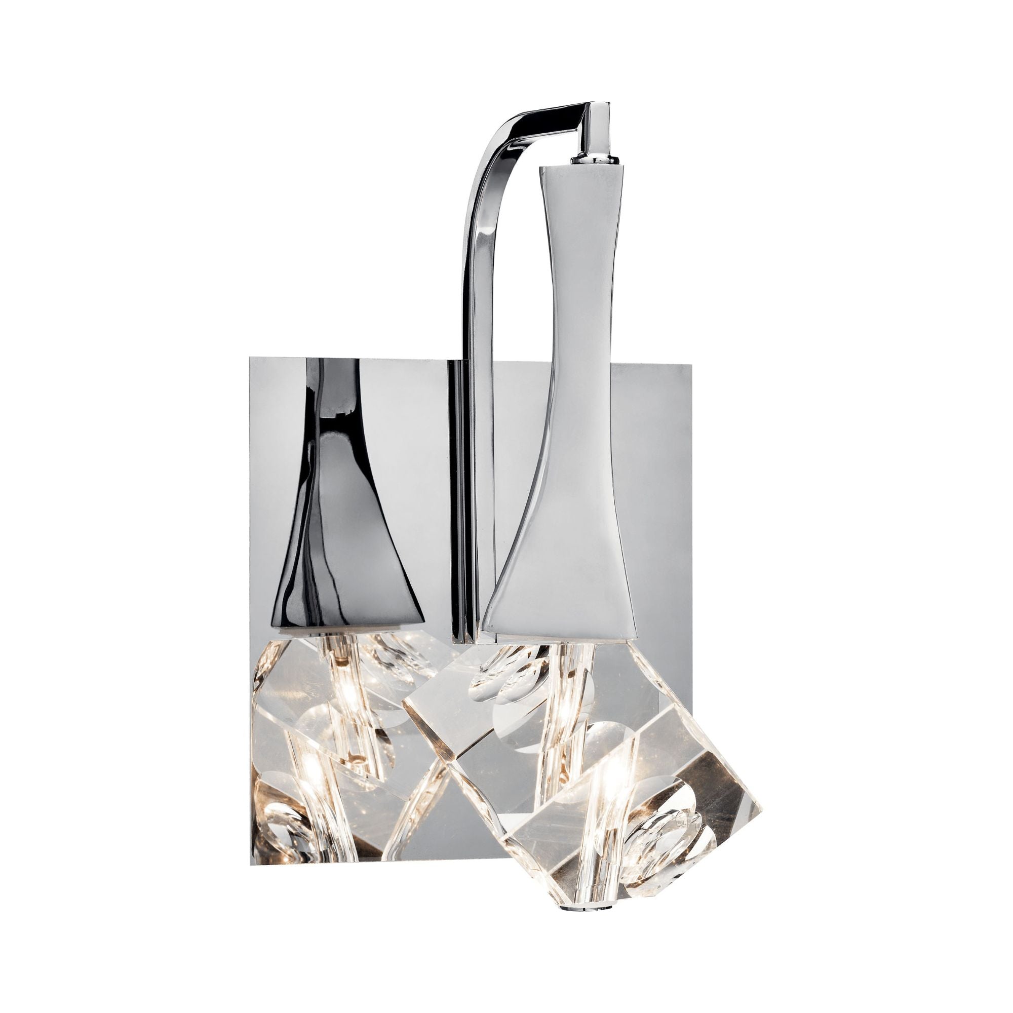 Rockne 9" LED Wall Sconce, Chrome Finish