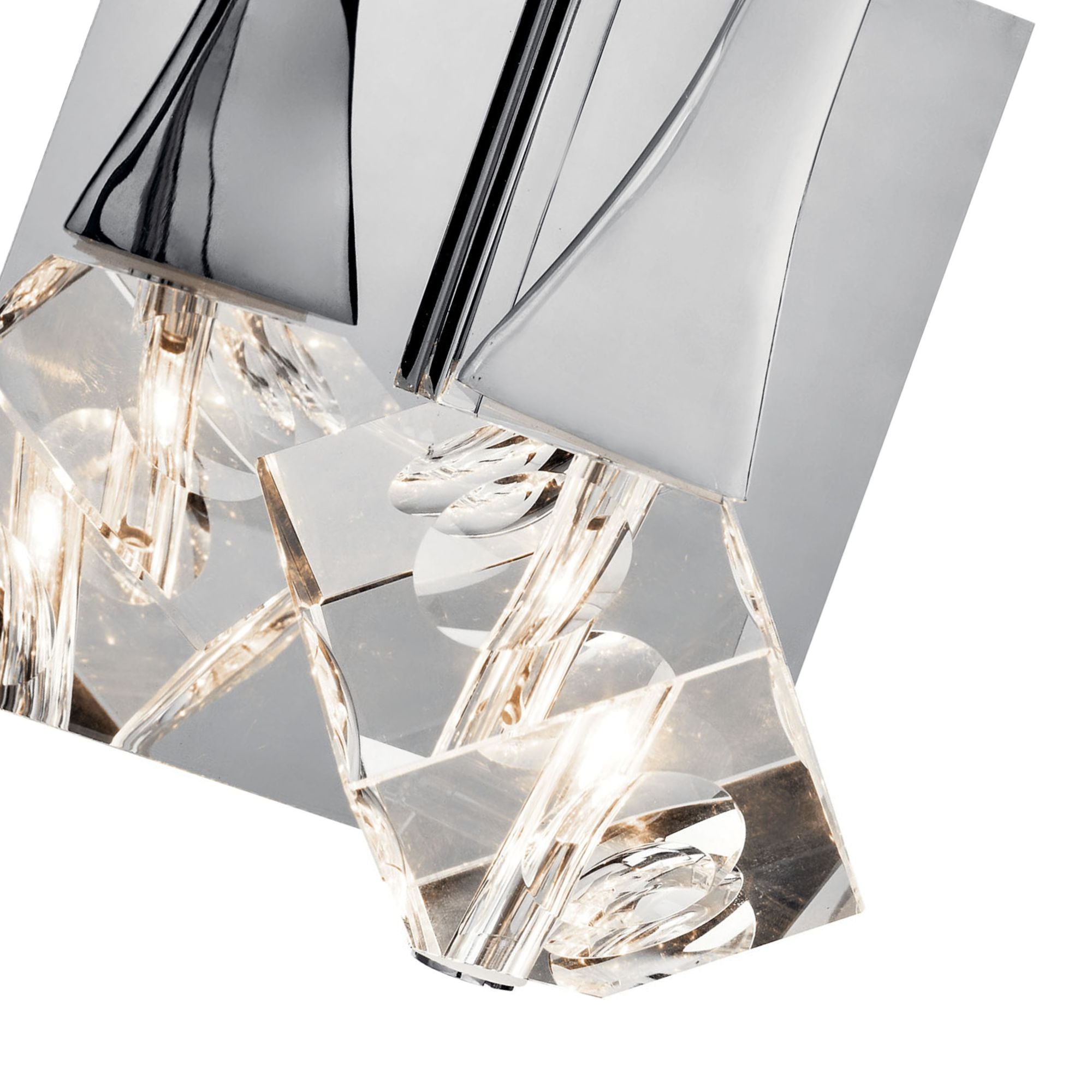 Rockne 9" LED Wall Sconce, Chrome Finish