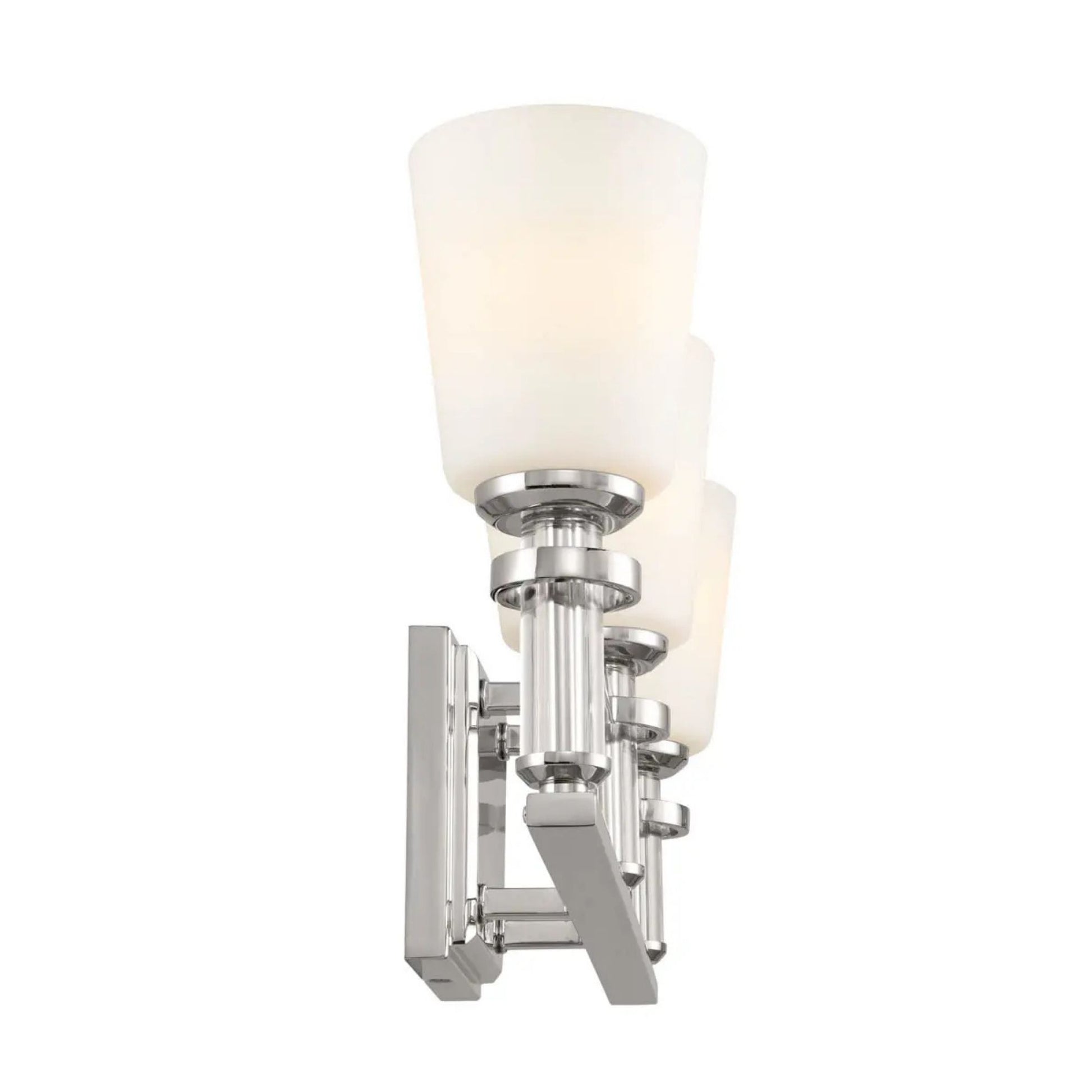 Kichler Lighting - Rosalind 24" 3-Light Bath Vanity Light, Polished Nickel Finish | Bees Lighting