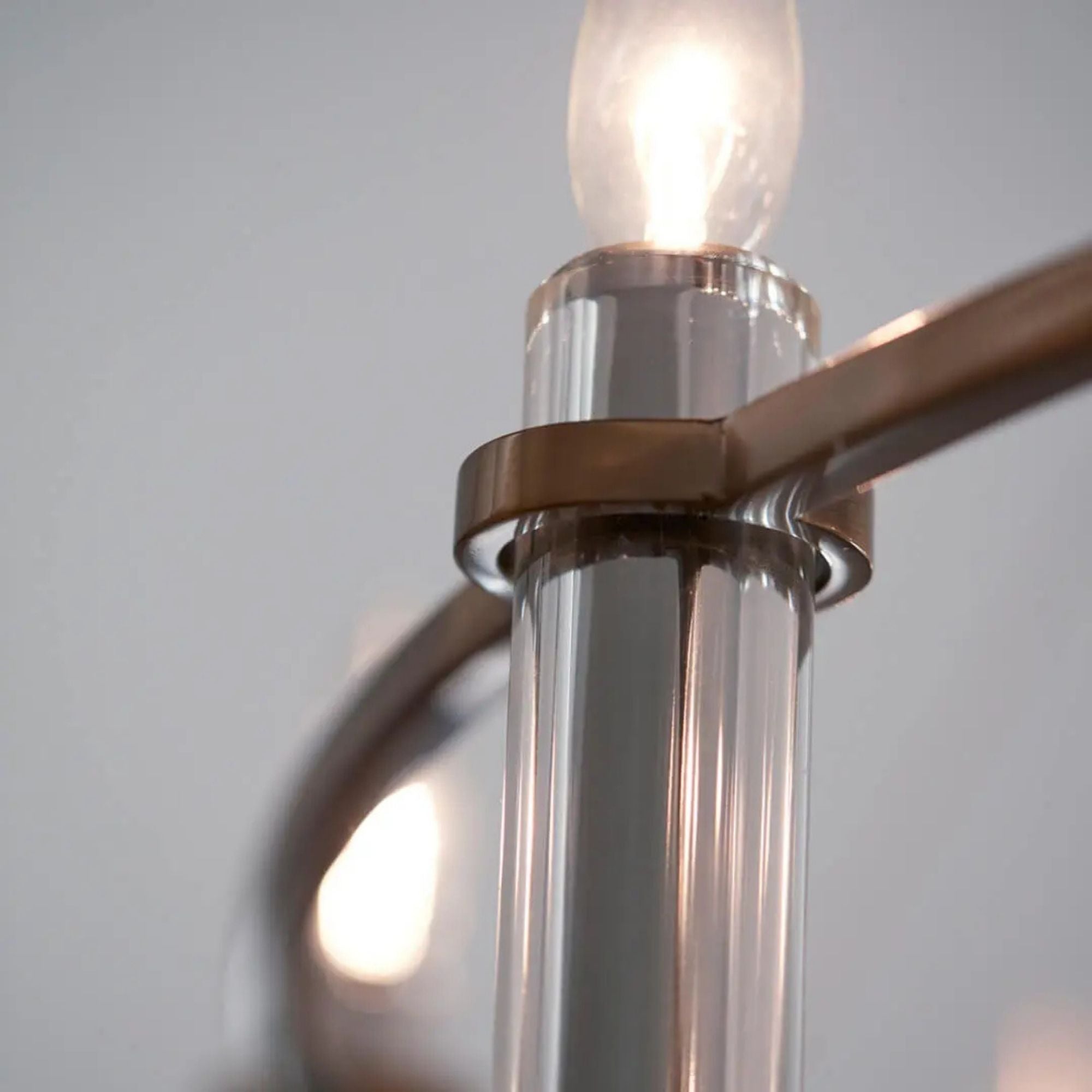 Kichler Lighting - Rosalind 50" 10-Light Chandelier, Brushed Natural Brass Finish | Bees Lighting