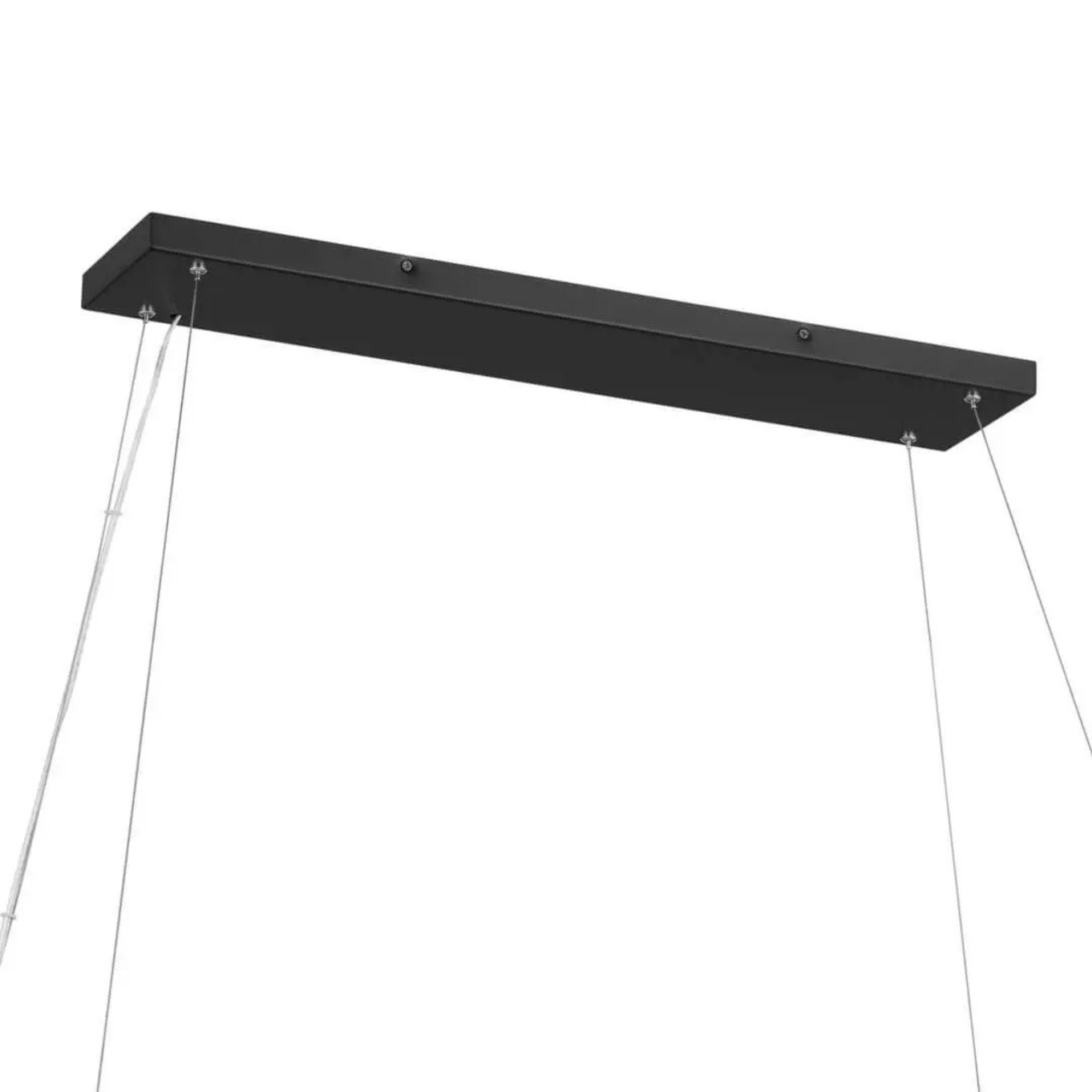Kichler Lighting - Rosalind 45" 12-Light Linear Chandelier, Black Finish | Bees Lighting