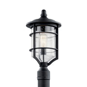Kichler Lighting - Royal Marine 19" Outdoor Post Light, Distressed Black Finish | Bees Lighting
