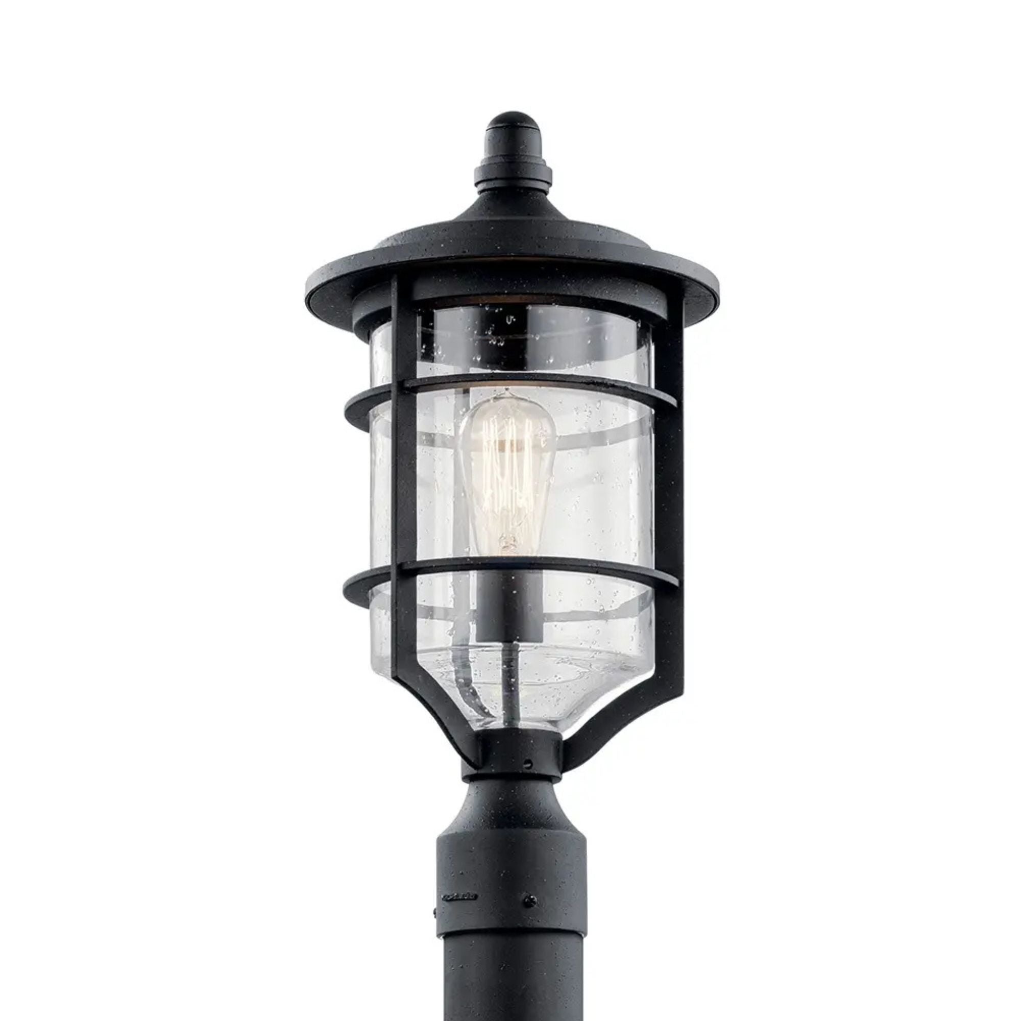 Royal Marine 19" Outdoor Post Light, Distressed Black Finish