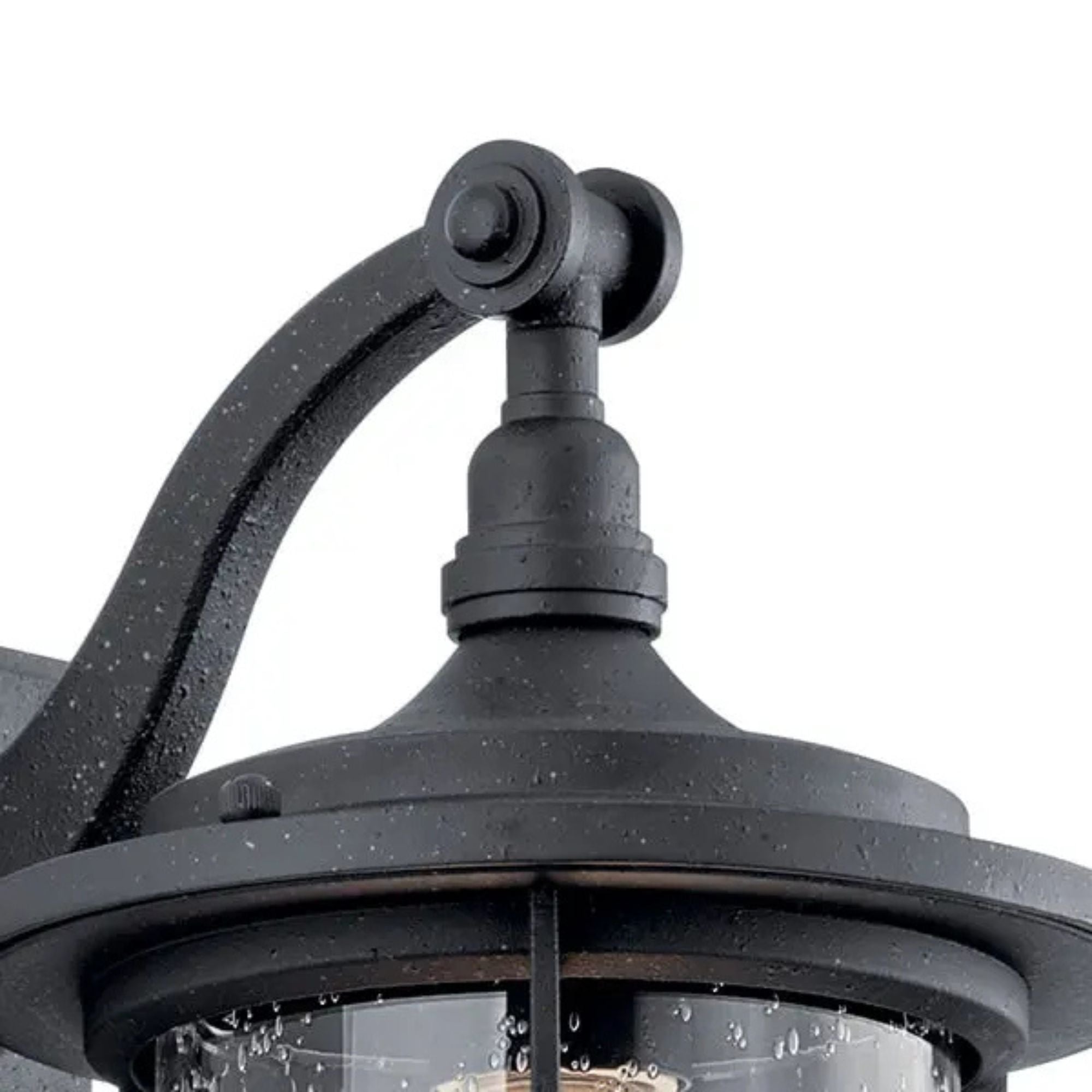 Royal Marine 13" Outdoor Wall Light, Distressed Black Finish