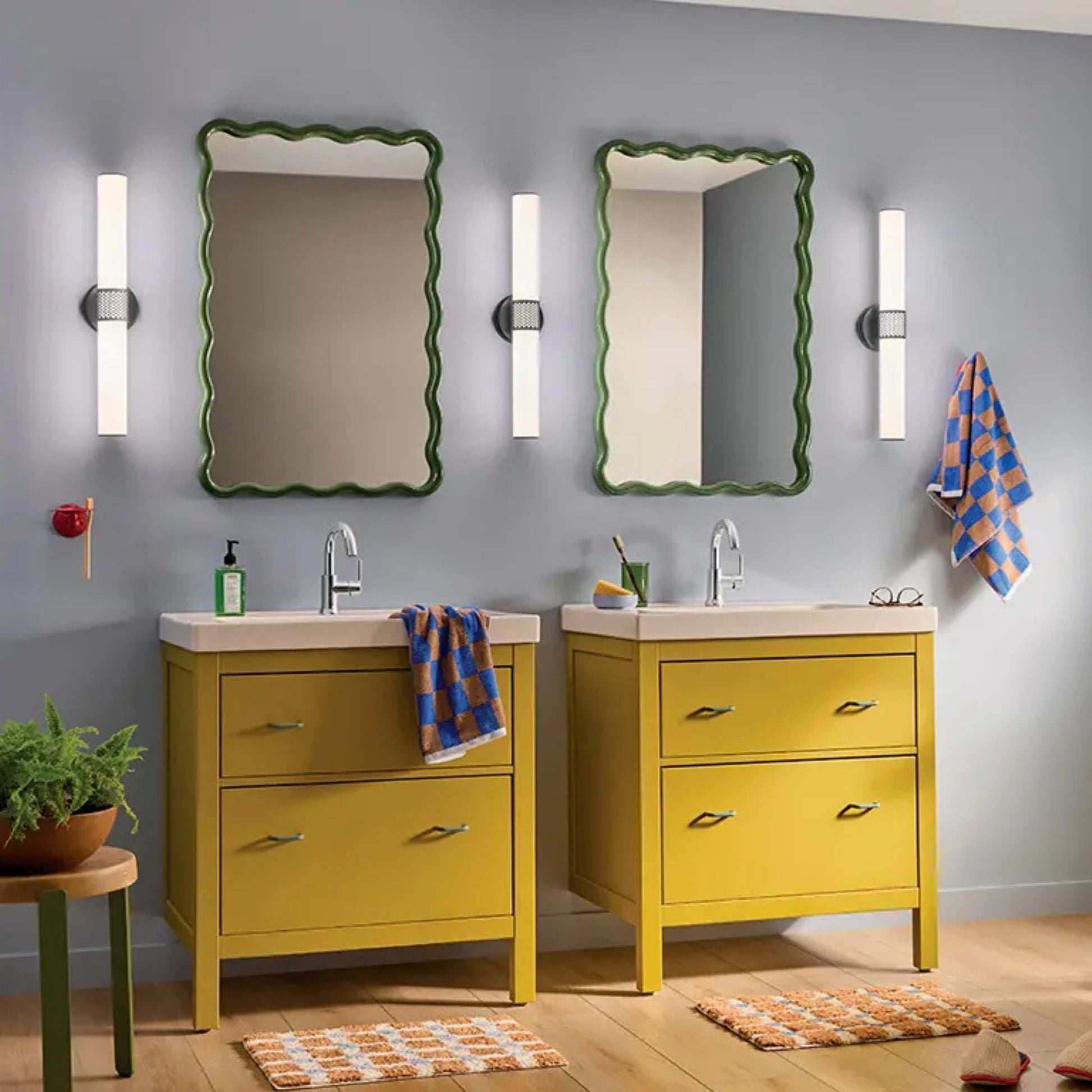 Kichler Lighting - Sashi 24" LED Bath Bar, Black Finish | Bees Lighting