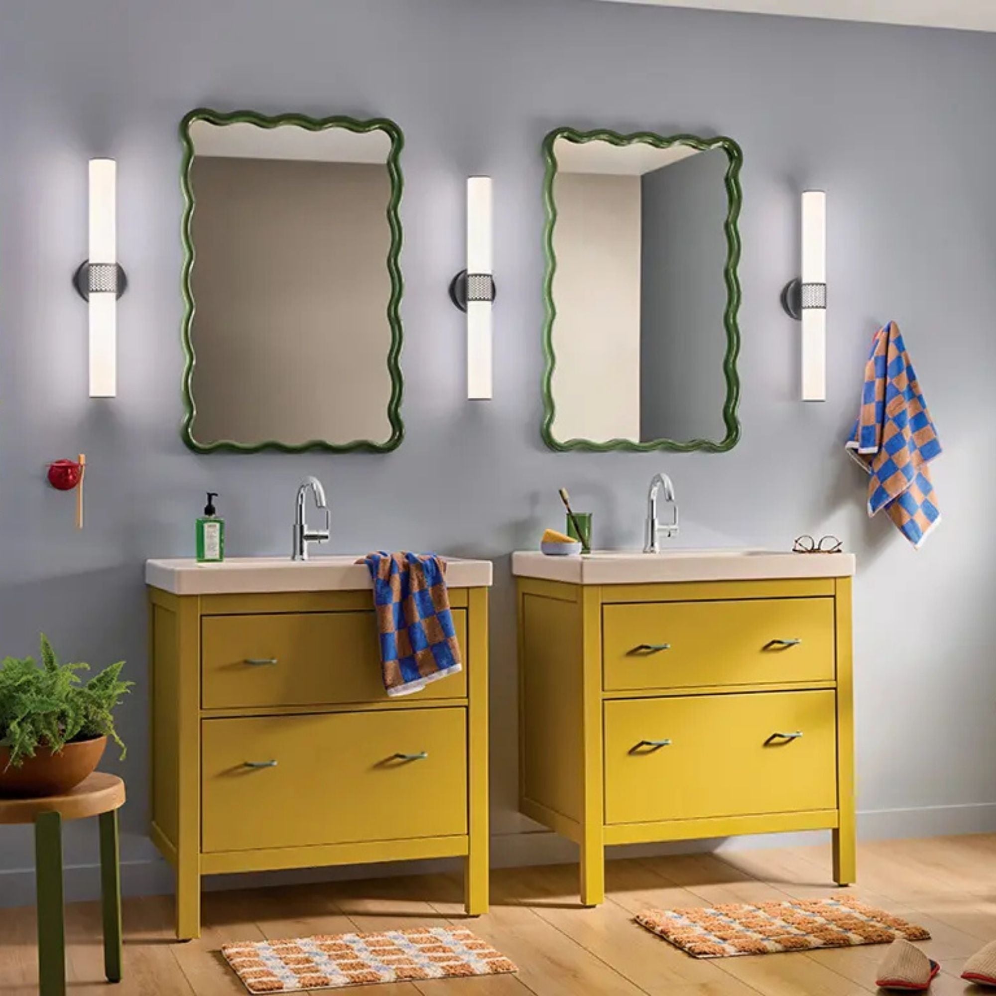 Kichler Lighting - Sashi 24" LED Bath Bar, Black Finish | Bees Lighting