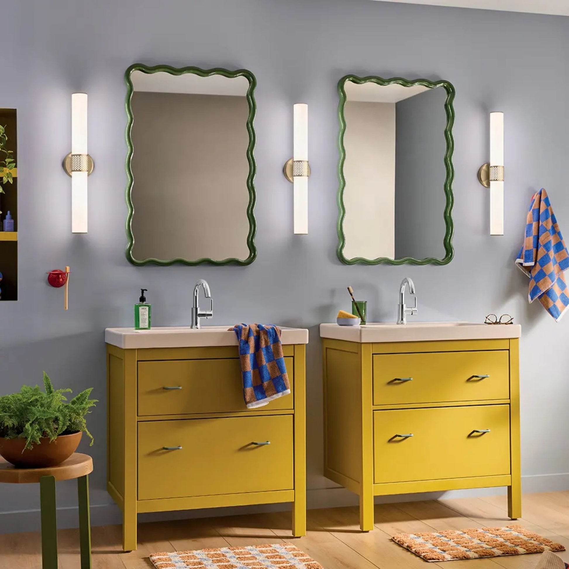 Kichler Lighting - Sashi 24" LED Bath Bar, Champagne Bronze Finish | Bees Lighting