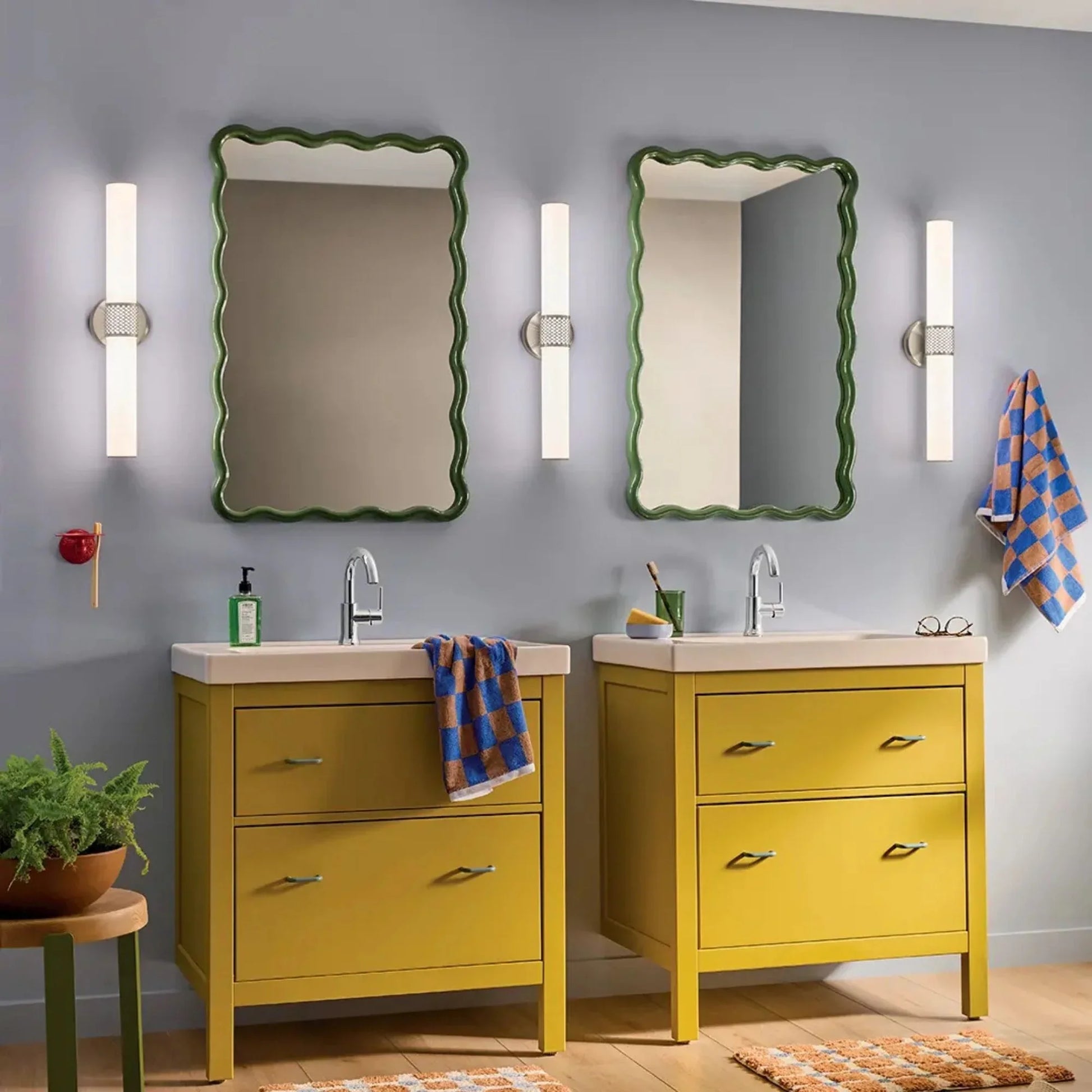 Kichler Lighting - Sashi 24" LED Bath Bar, Brushed Nickel Finish | Bees Lighting