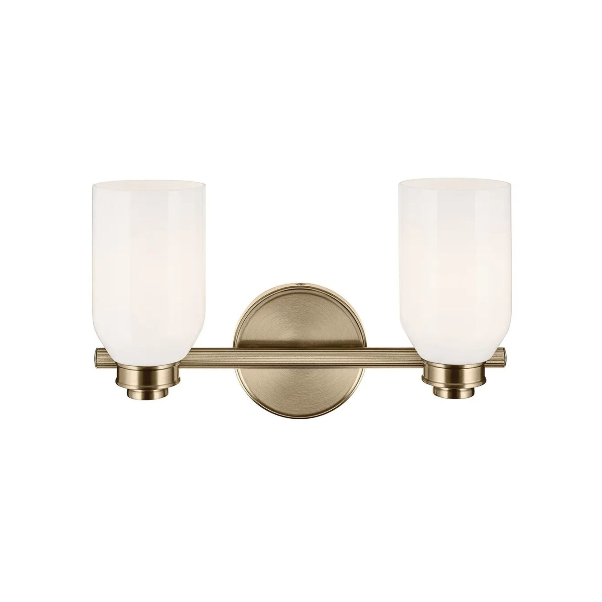 Shae 15" 2-Light Bath Vanity Light, Champagne Bronze Finish