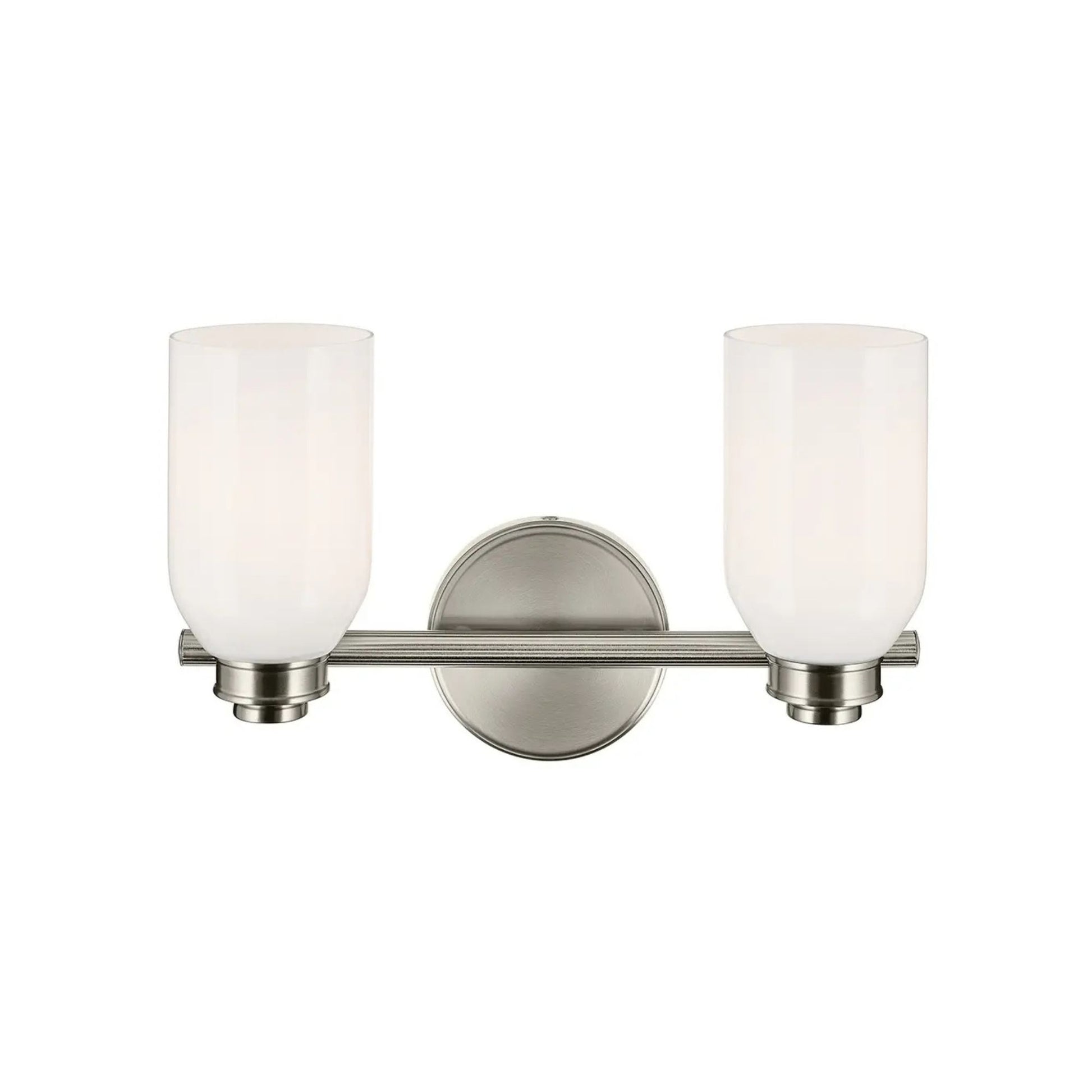 Kichler Lighting - Shae 15" 2-Light Bath Vanity Light, Brushed Nickel Finish | Bees Lighting