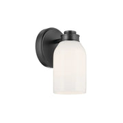 Shae 5" Wall Sconce, Black Finish