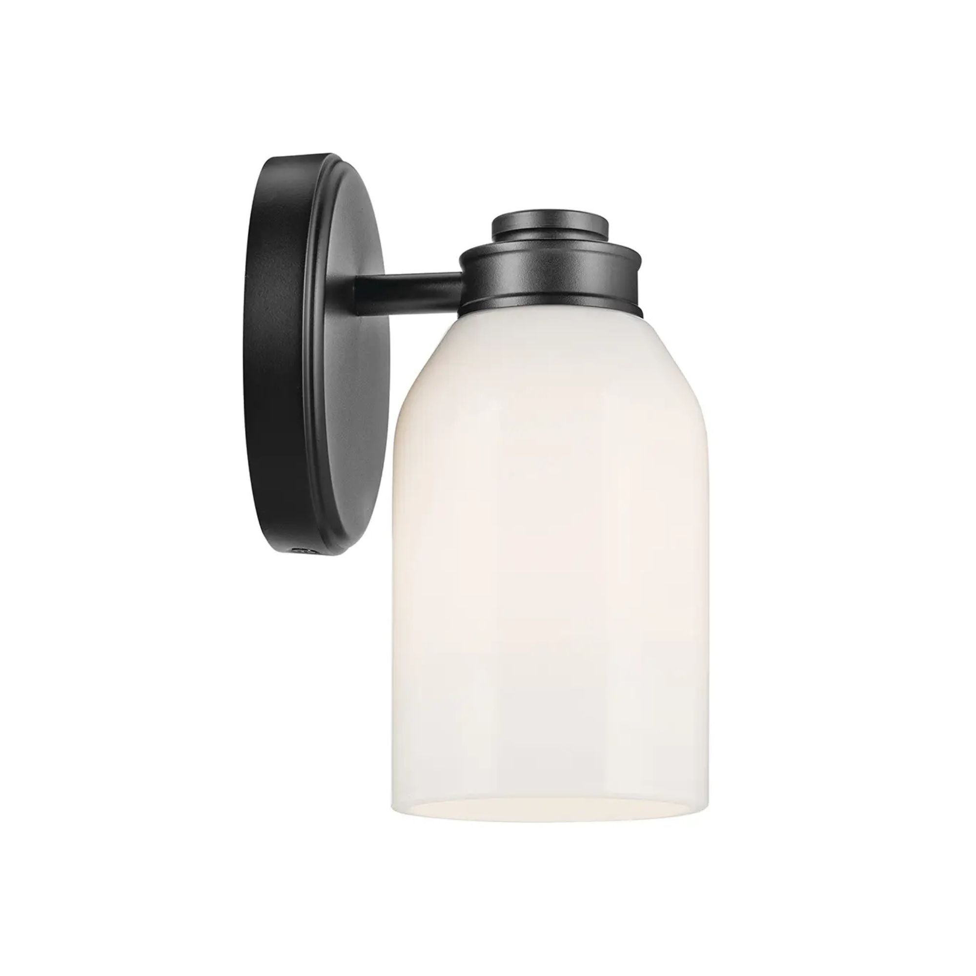 Shae 5" Wall Sconce, Black Finish