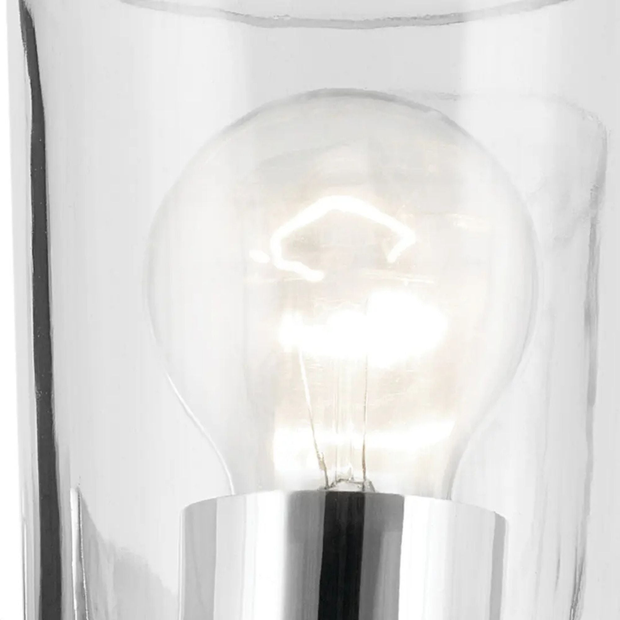Shailene 21" 3-Light Bath Vanity Light, Chrome Finish, Clear Glass
