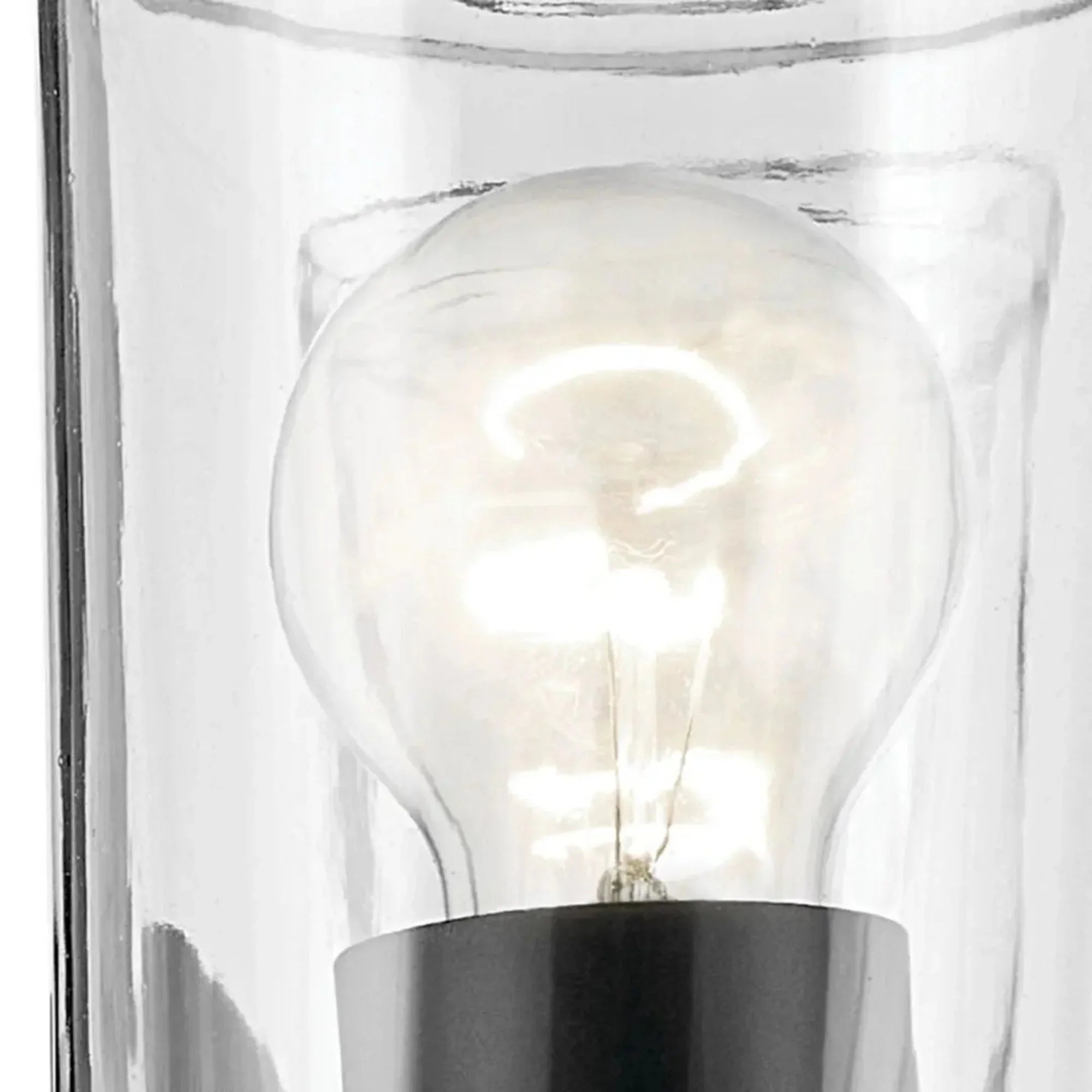 Shailene 30" 4-Light Bath Vanity Light, Black Finish, Clear Glass