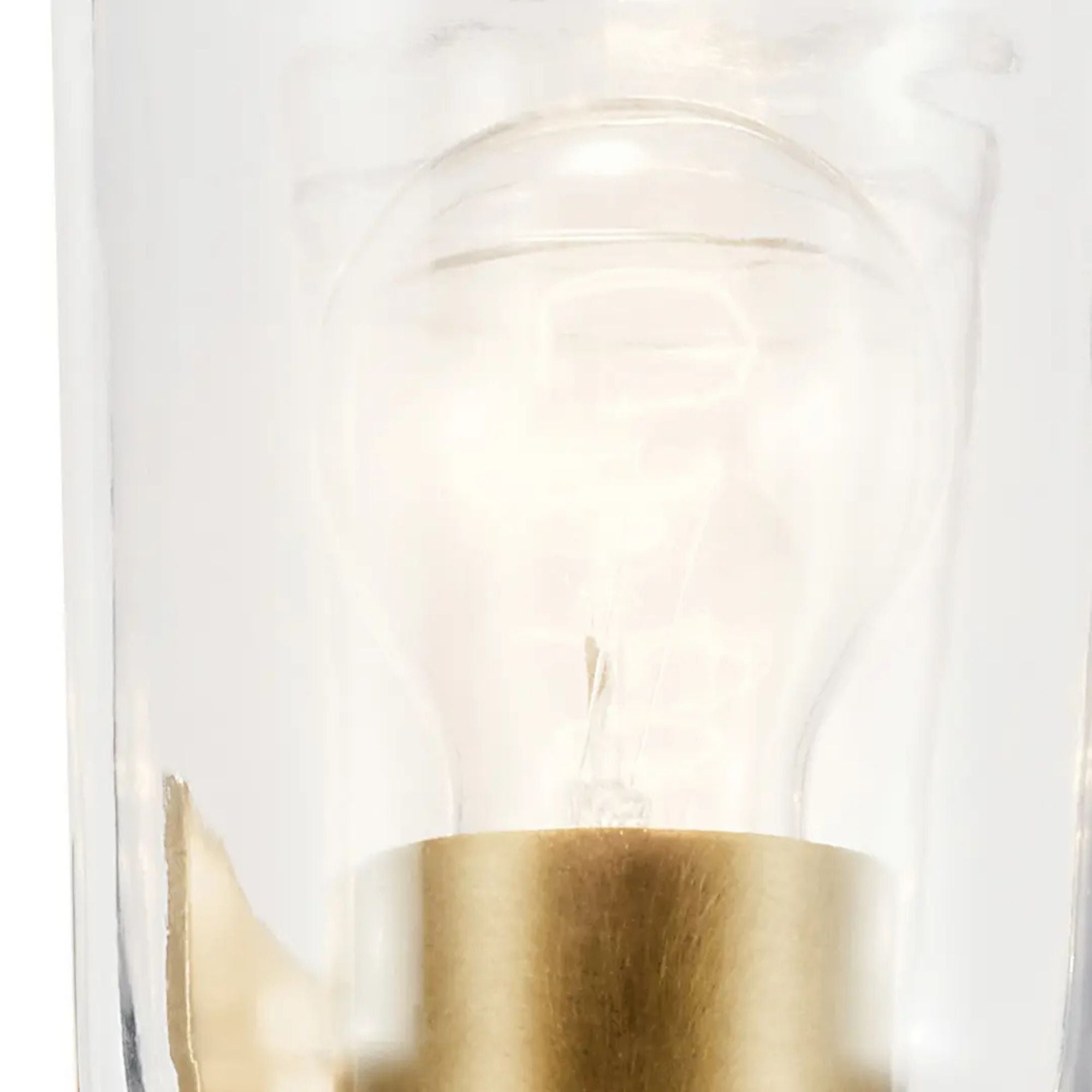 Shailene 30" 4-Light Bath Vanity Light, Natural Brass Finish, Clear Glass