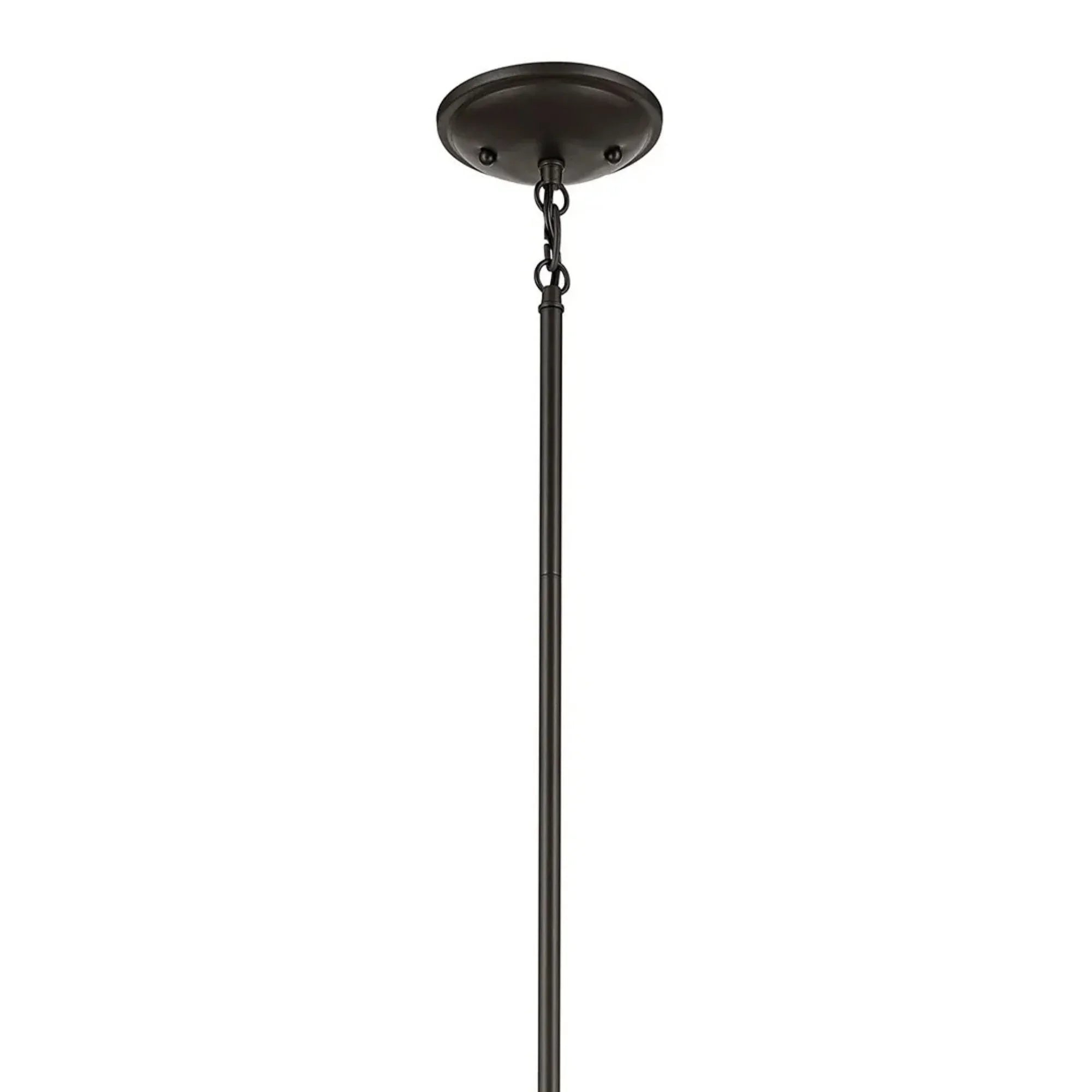Shailene 27" 9-Light Chandelier, Olde Bronze Finish, Clear Glass