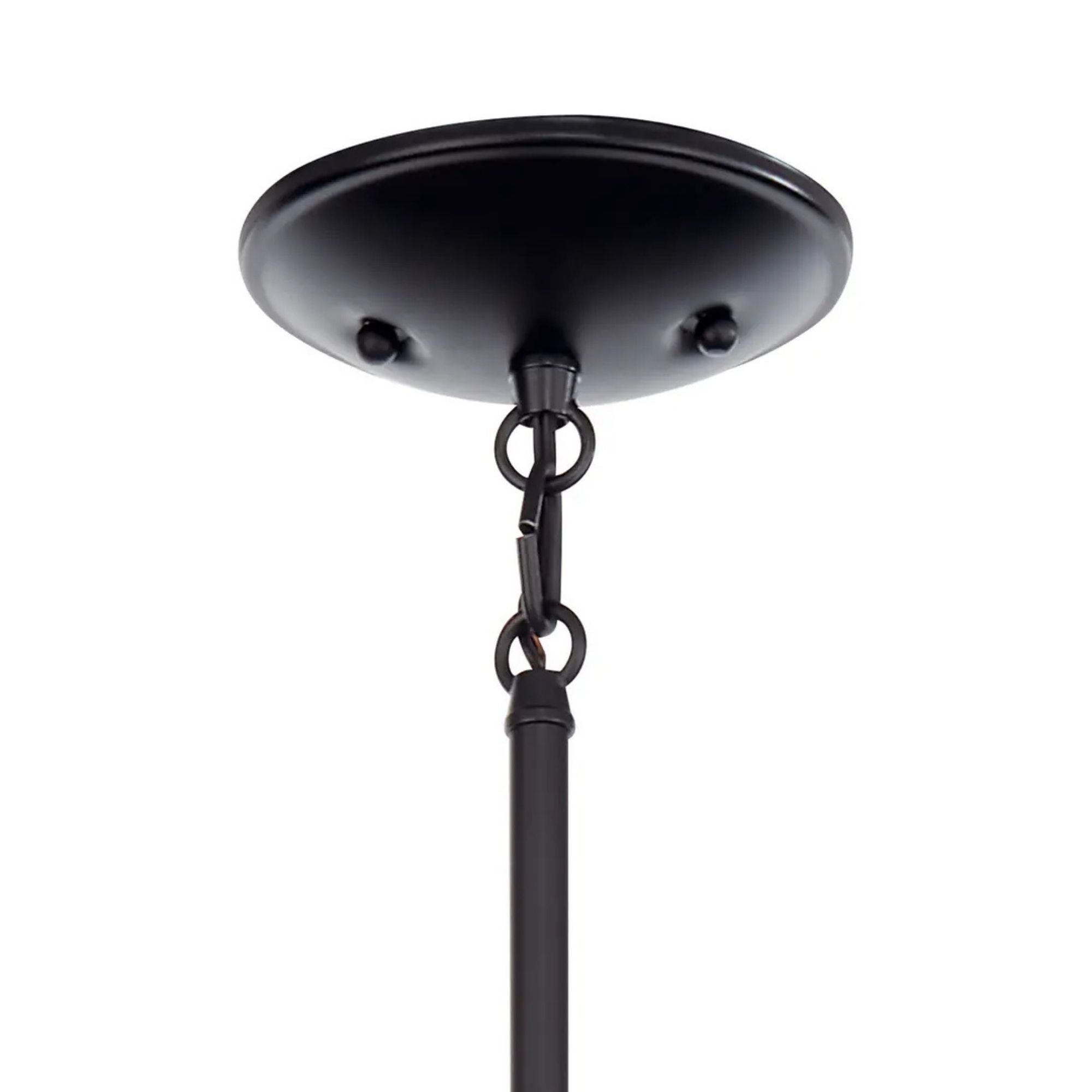 Shailene 5" Mini Pendant, Black Finish, Clear Glass