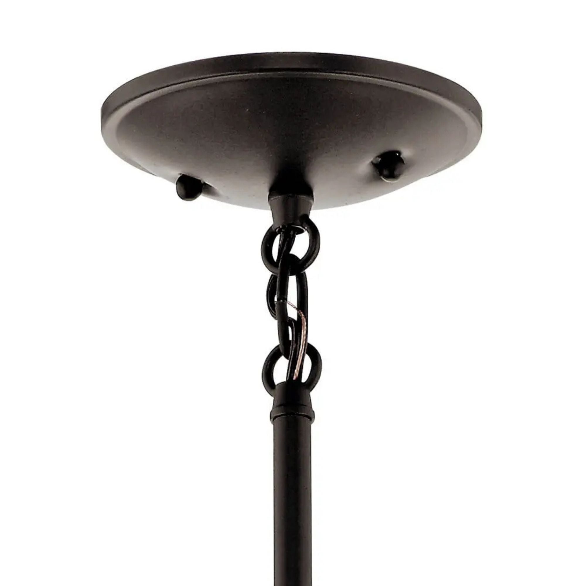 Shailene 5" Mini Pendant, Olde Bronze Finish, Etched Glass