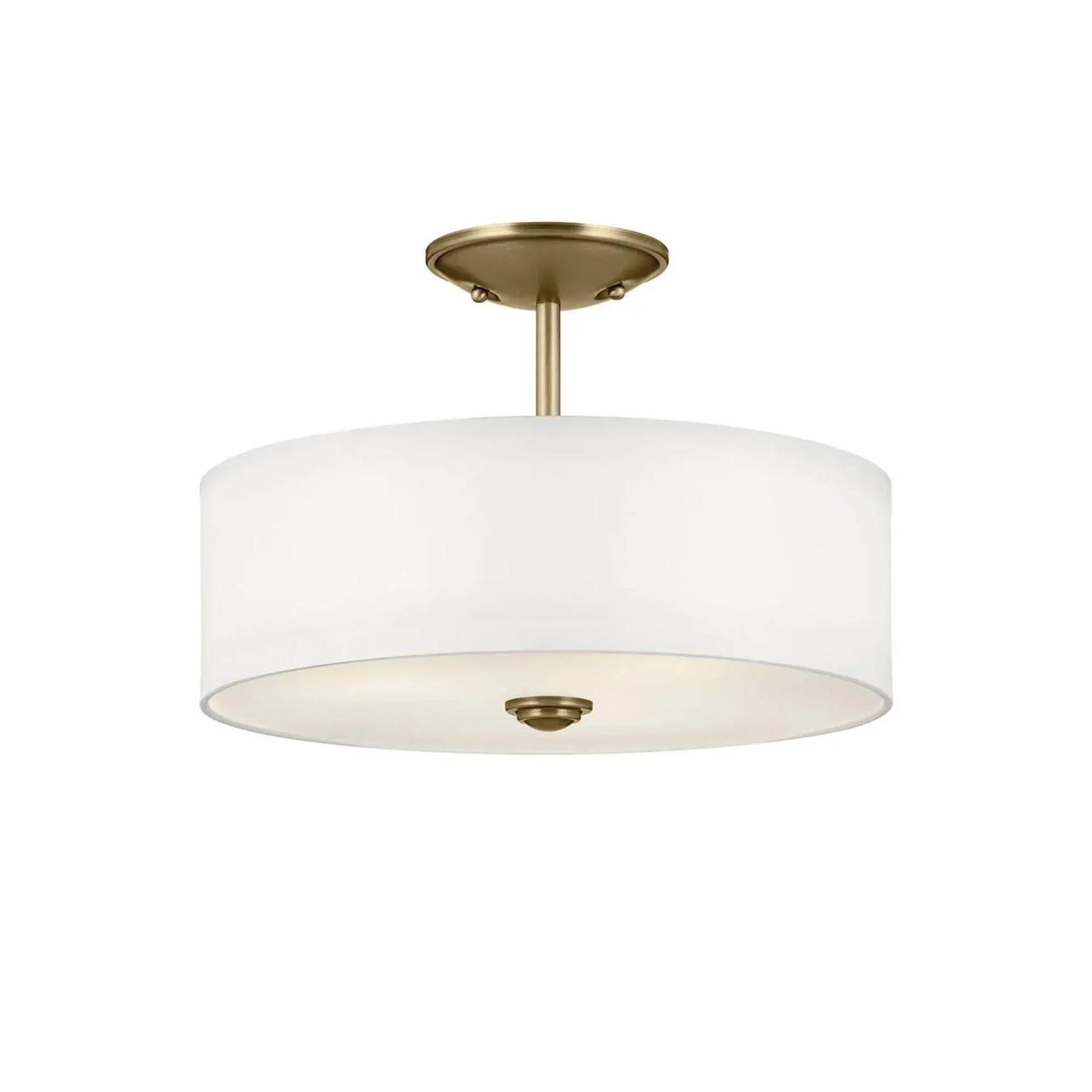 Kichler Lighting - Shailene Round Semi Flush Ceiling Light | Bees Lighting