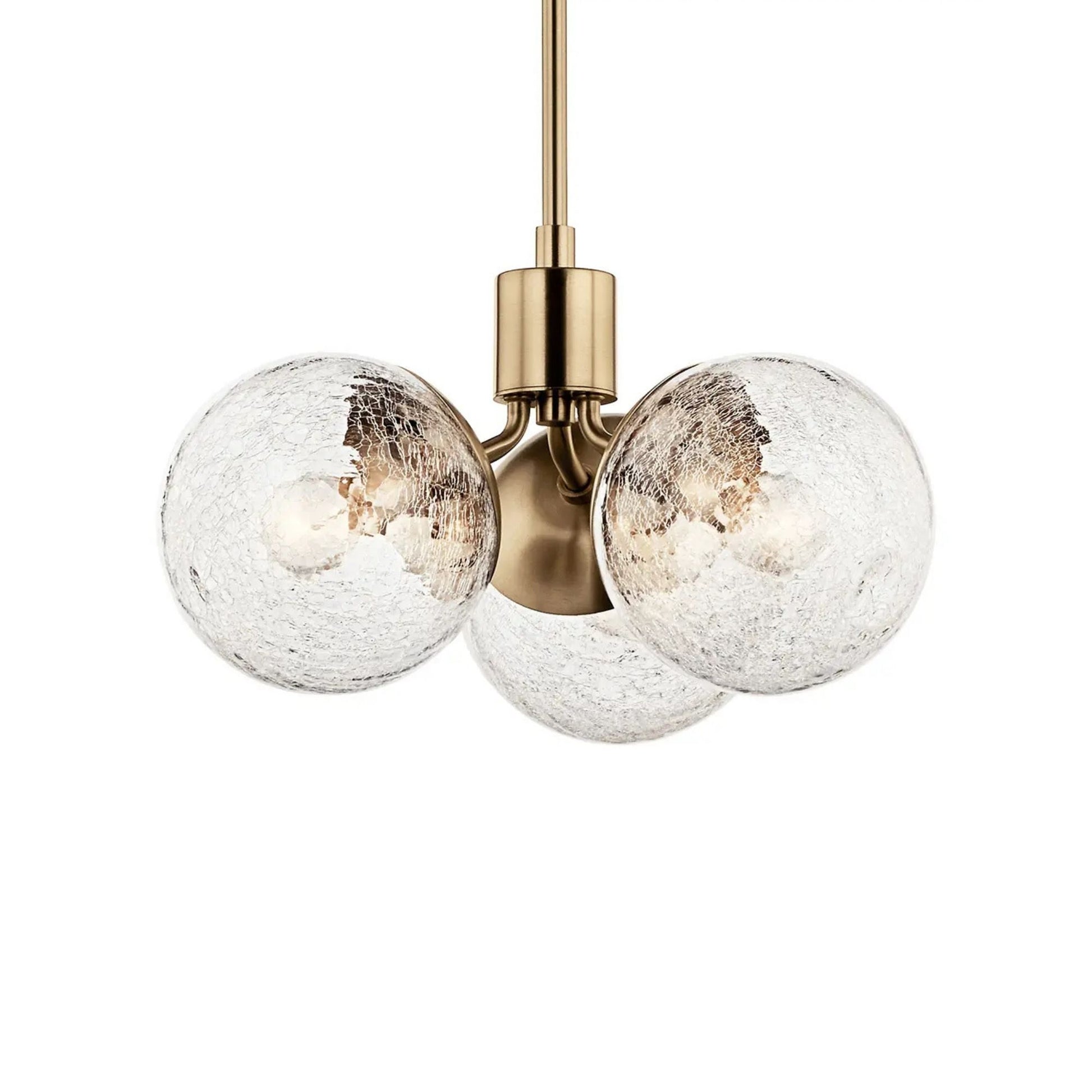 Kichler Lighting - Silvarious 16.5" 3 Light Convertible Pendant | Bees Lighting