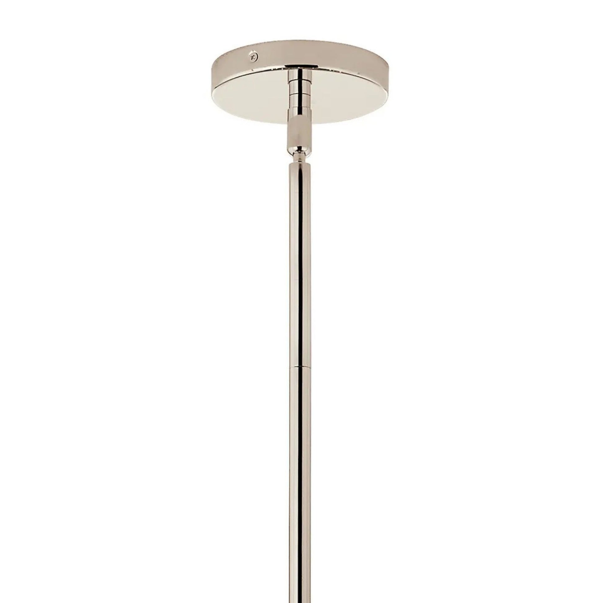 Kichler Lighting - Silvarious 48" 12-Light Linear Chandelier, Polished Nickel Finish, Clear Glass | Bees Lighting