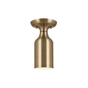 Sisu 5" Semi-Flush Mount, Champagne Bronze Finish