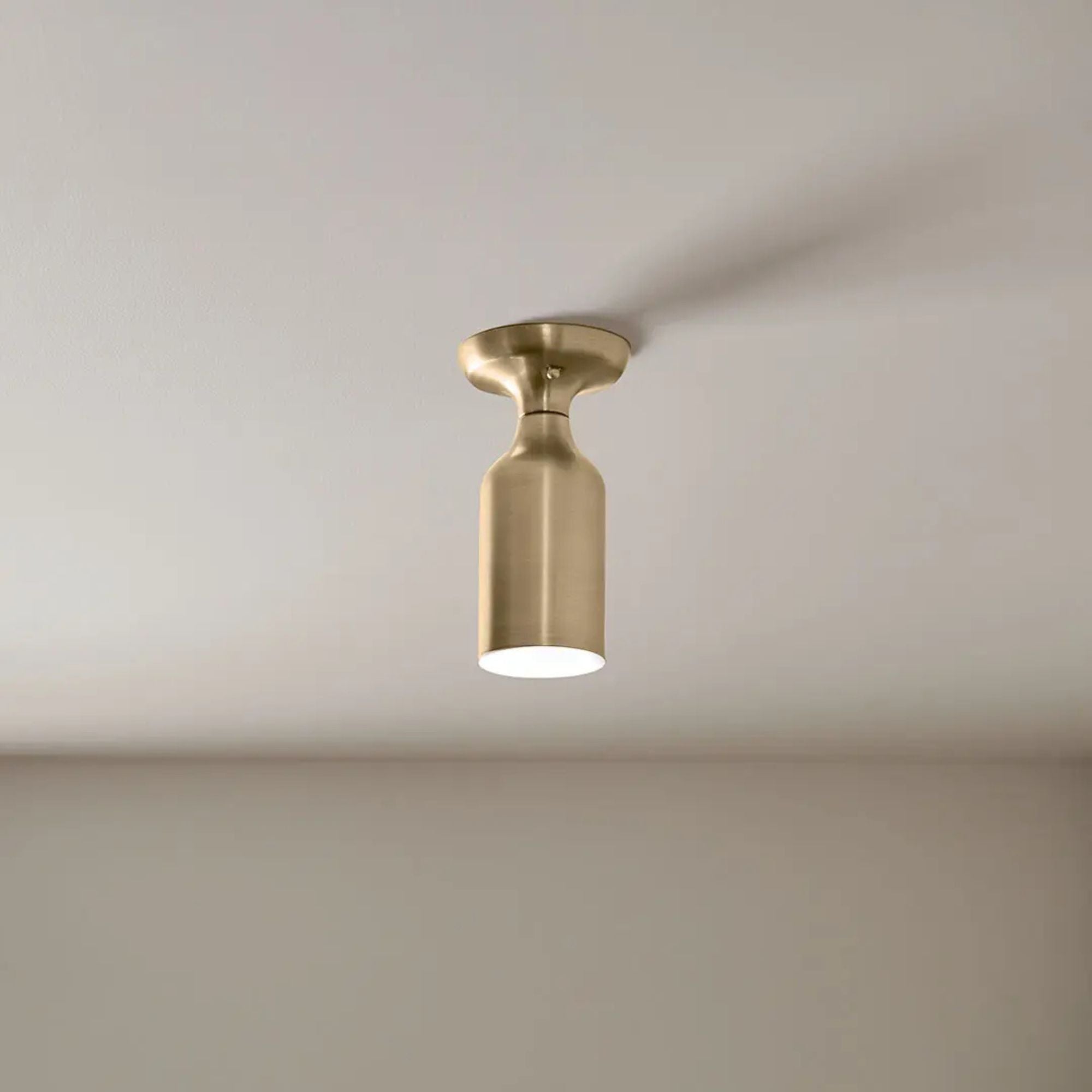 Sisu 5" Semi-Flush Mount, Champagne Bronze Finish