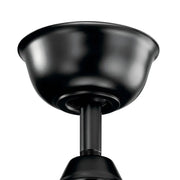 Sola Down Rod Hanger System, Satin Black Finish