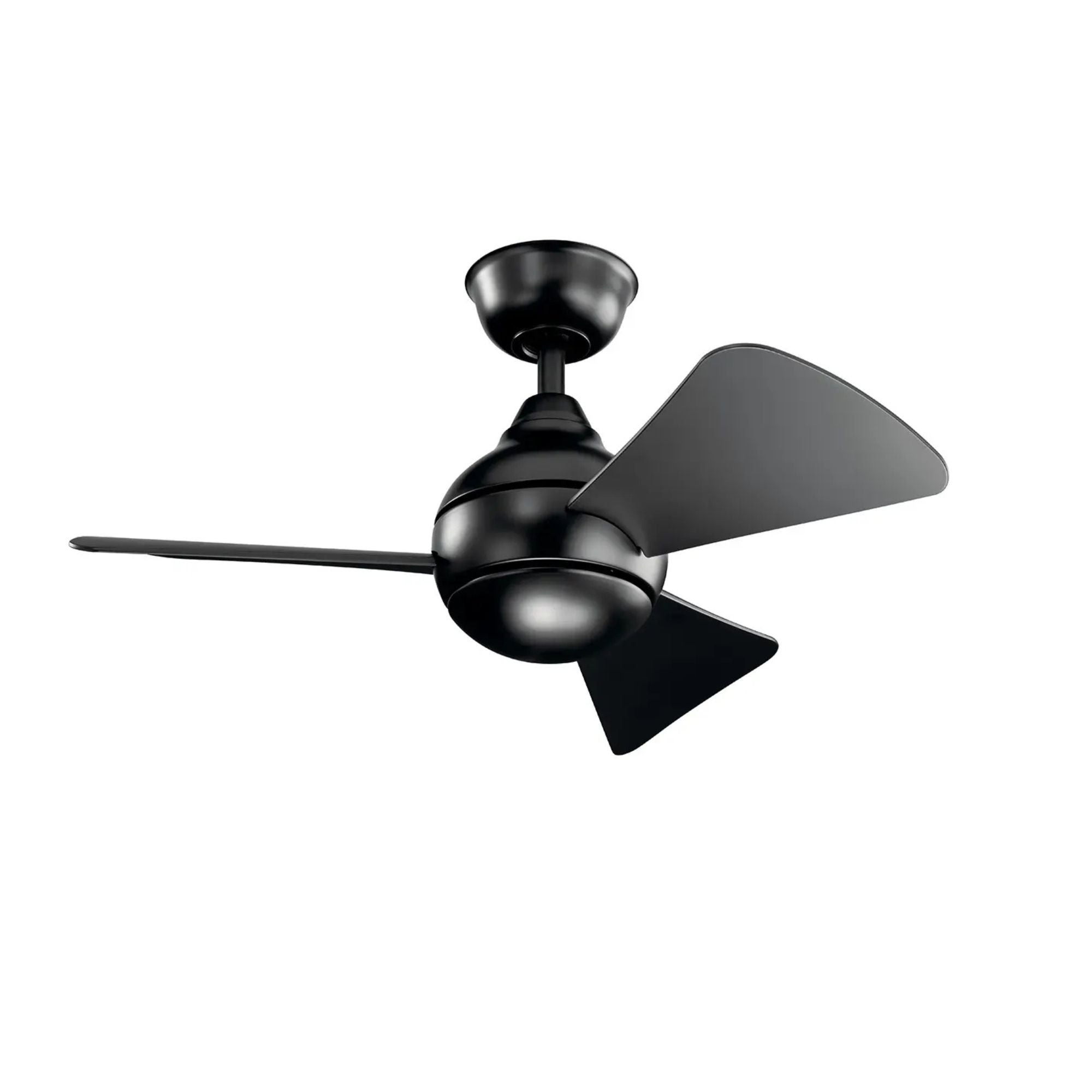 Sola Down Rod Hanger System, Satin Black Finish