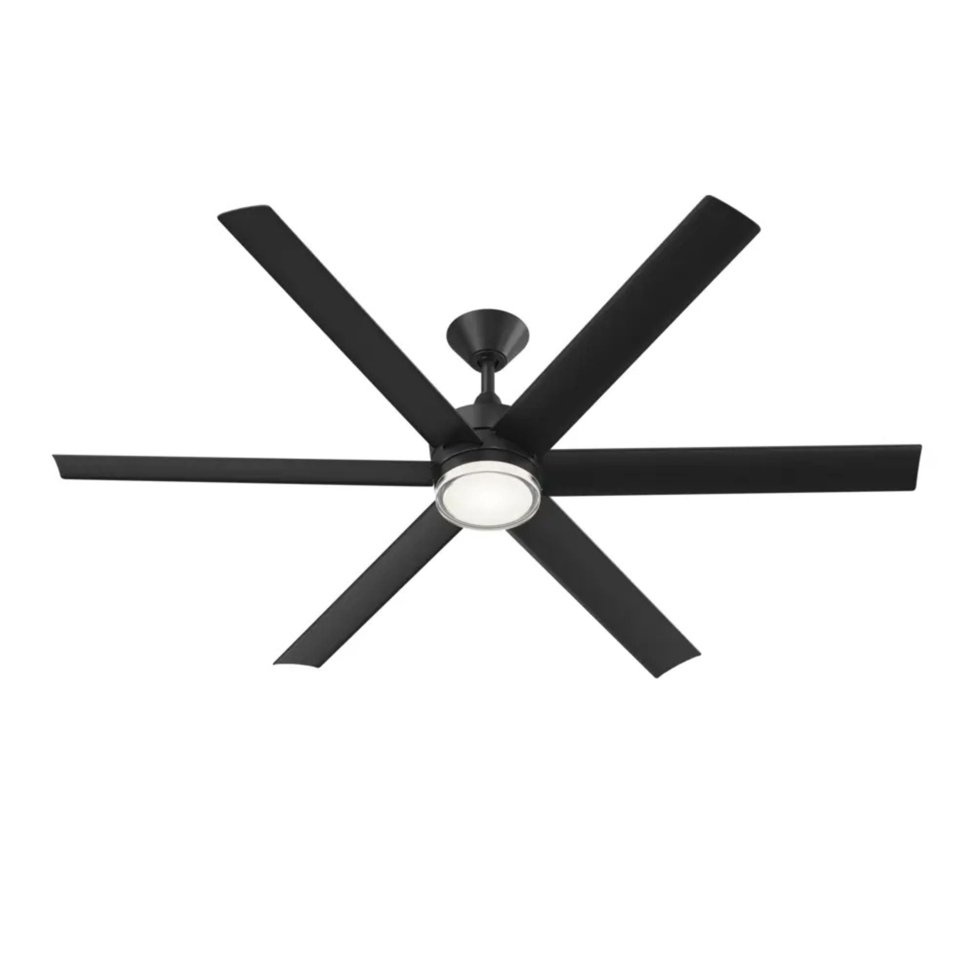 Kichler Solen 65'' Ceiling Fan with LED Light DC Motor Matte Black