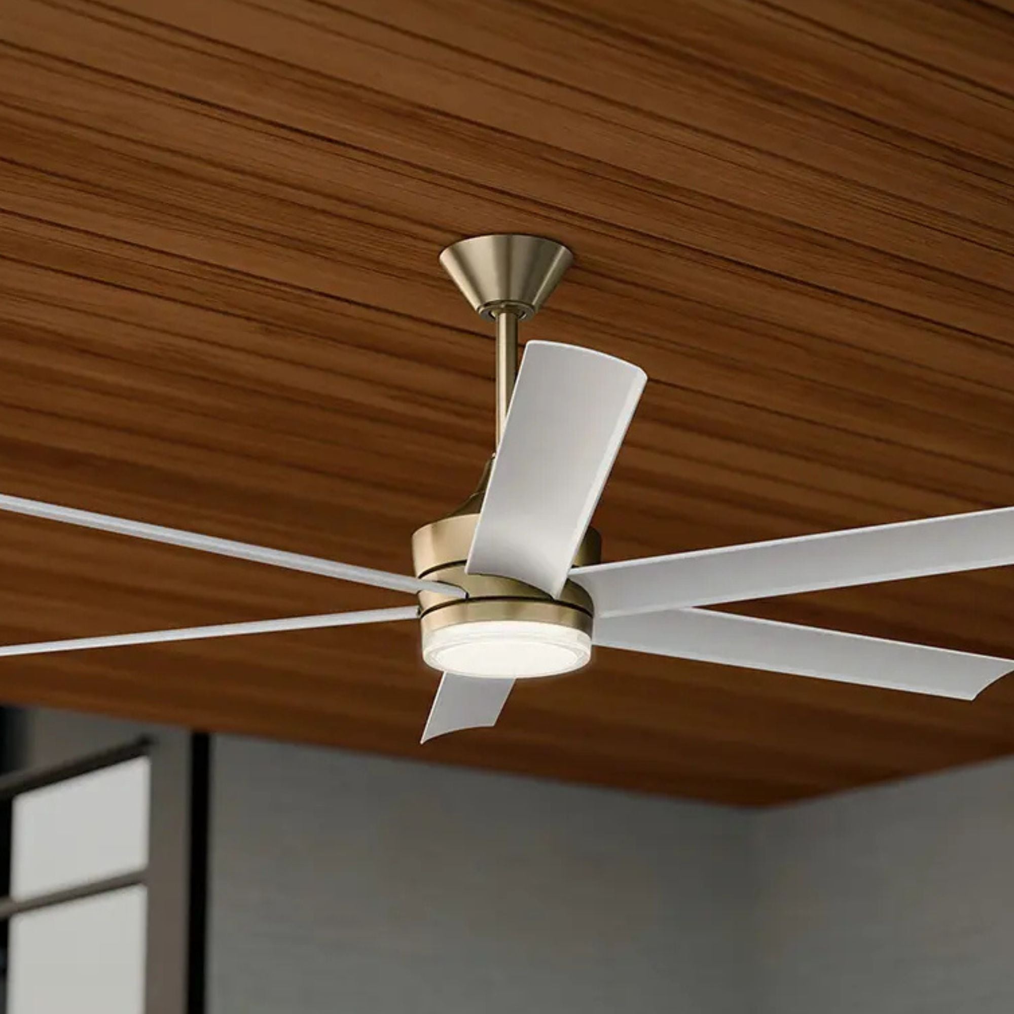 Kichler Solen 65'' Ceiling Fan with LED Light DC Motor