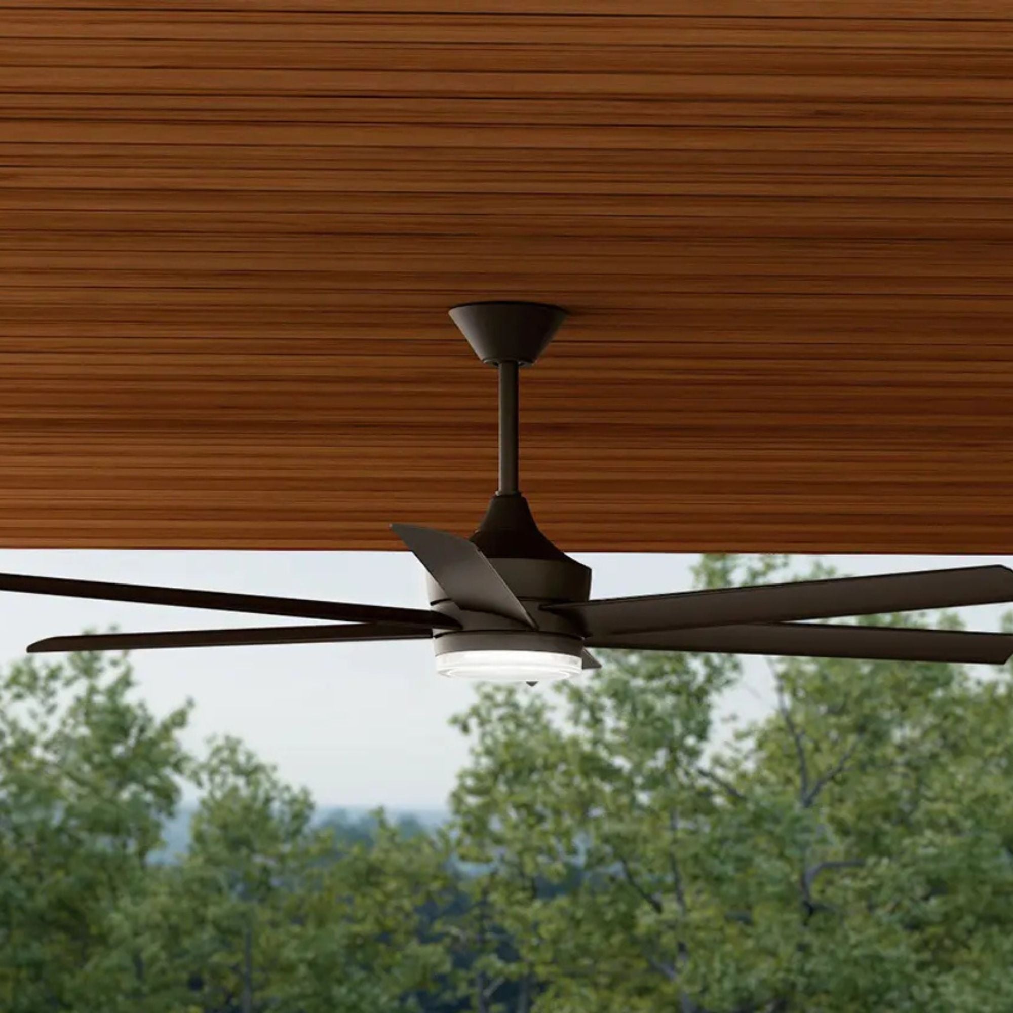Kichler Solen 65'' Ceiling Fan with LED Light DC Motor