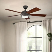 Kichler Lighting - Starkk 52" Olde Bronze LED Ceiling Fan with Pull Chain | Bees Lighting