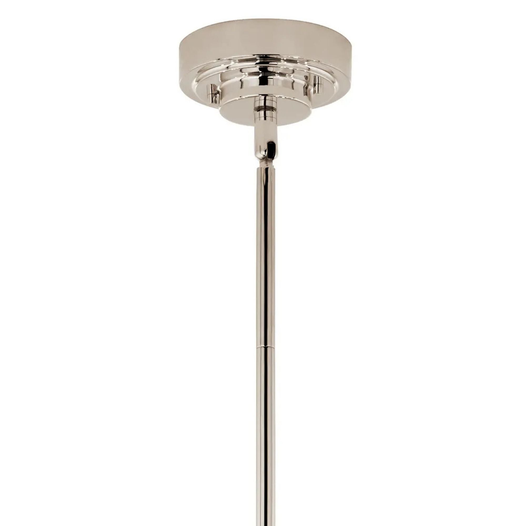 Sycara 36" LED Chandelier, Polished Nickel Finish