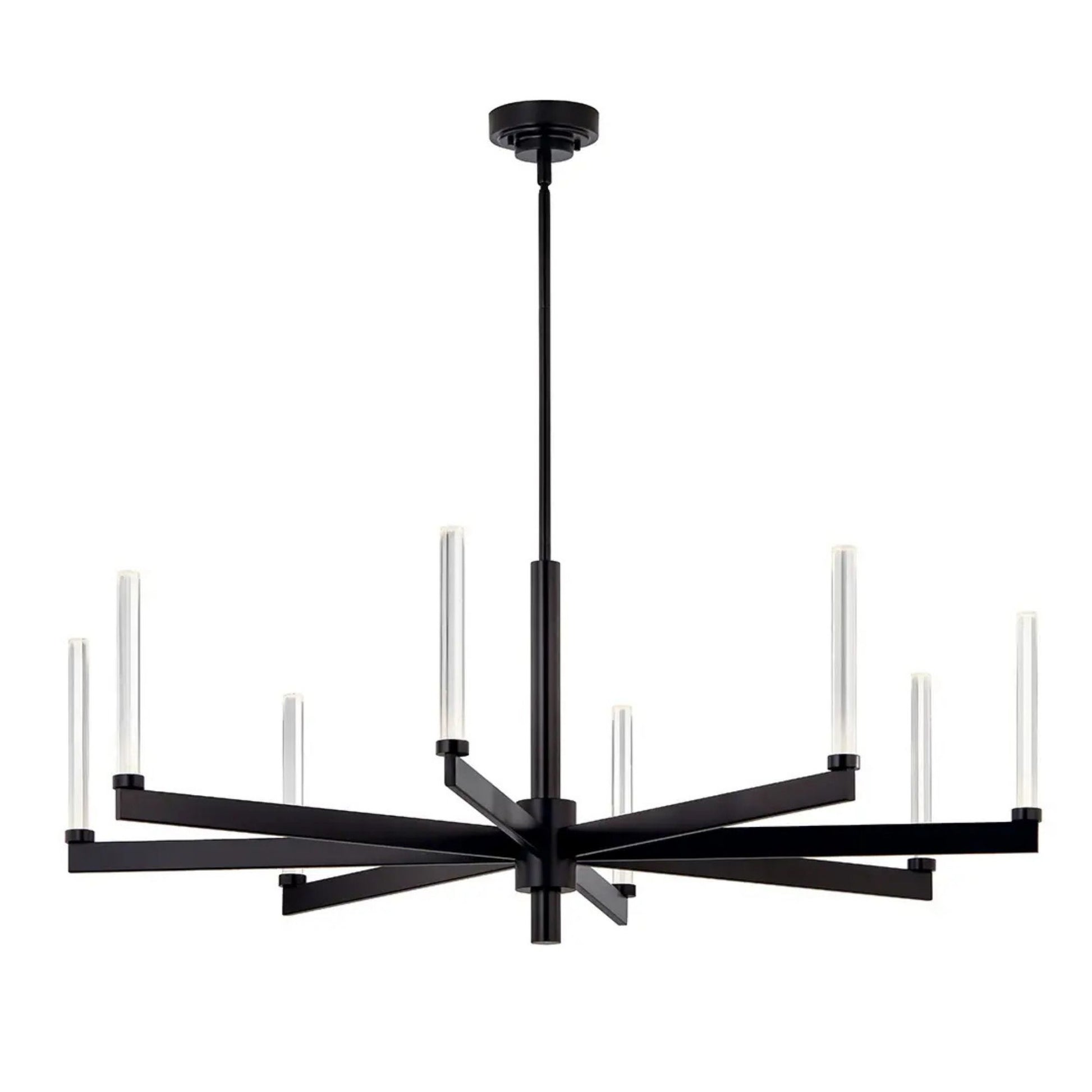 Kichler Lighting - Sycara 49" LED Chandelier, Black Finish | Bees Lighting