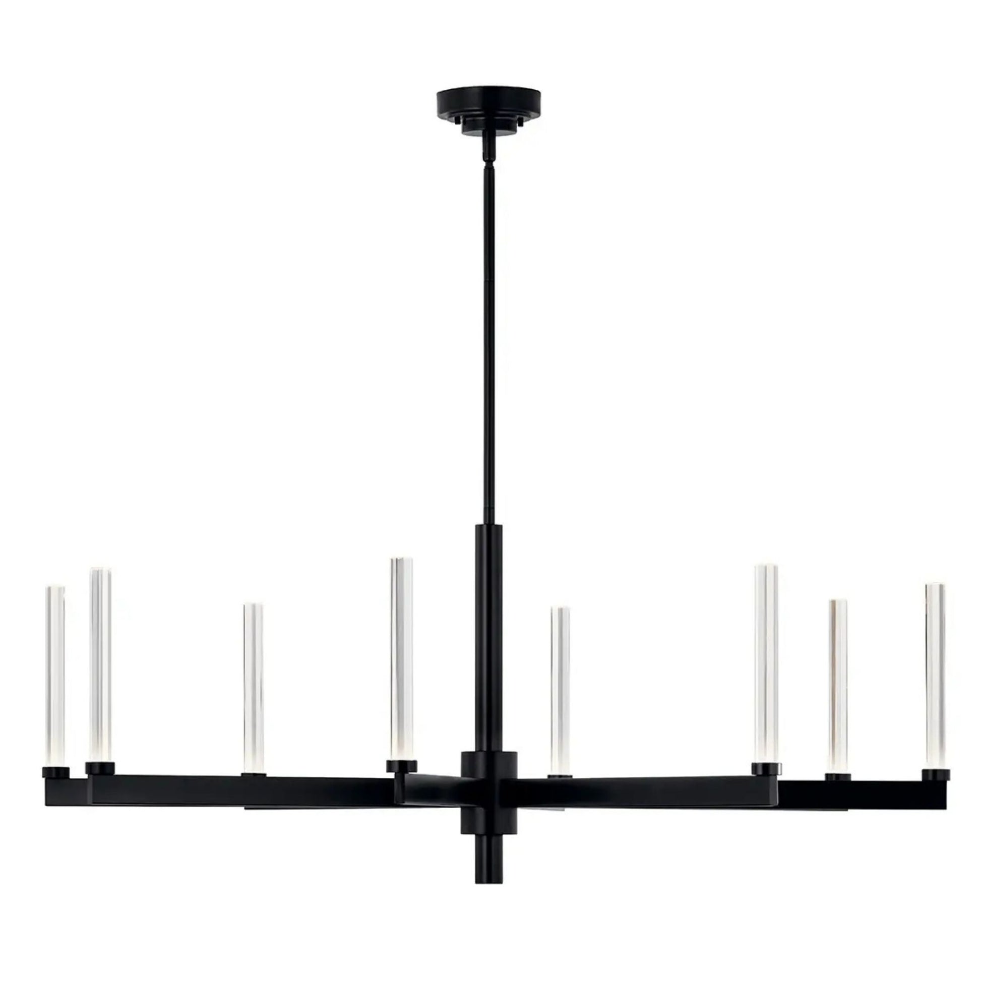 Kichler Lighting - Sycara 49" LED Chandelier, Black Finish | Bees Lighting