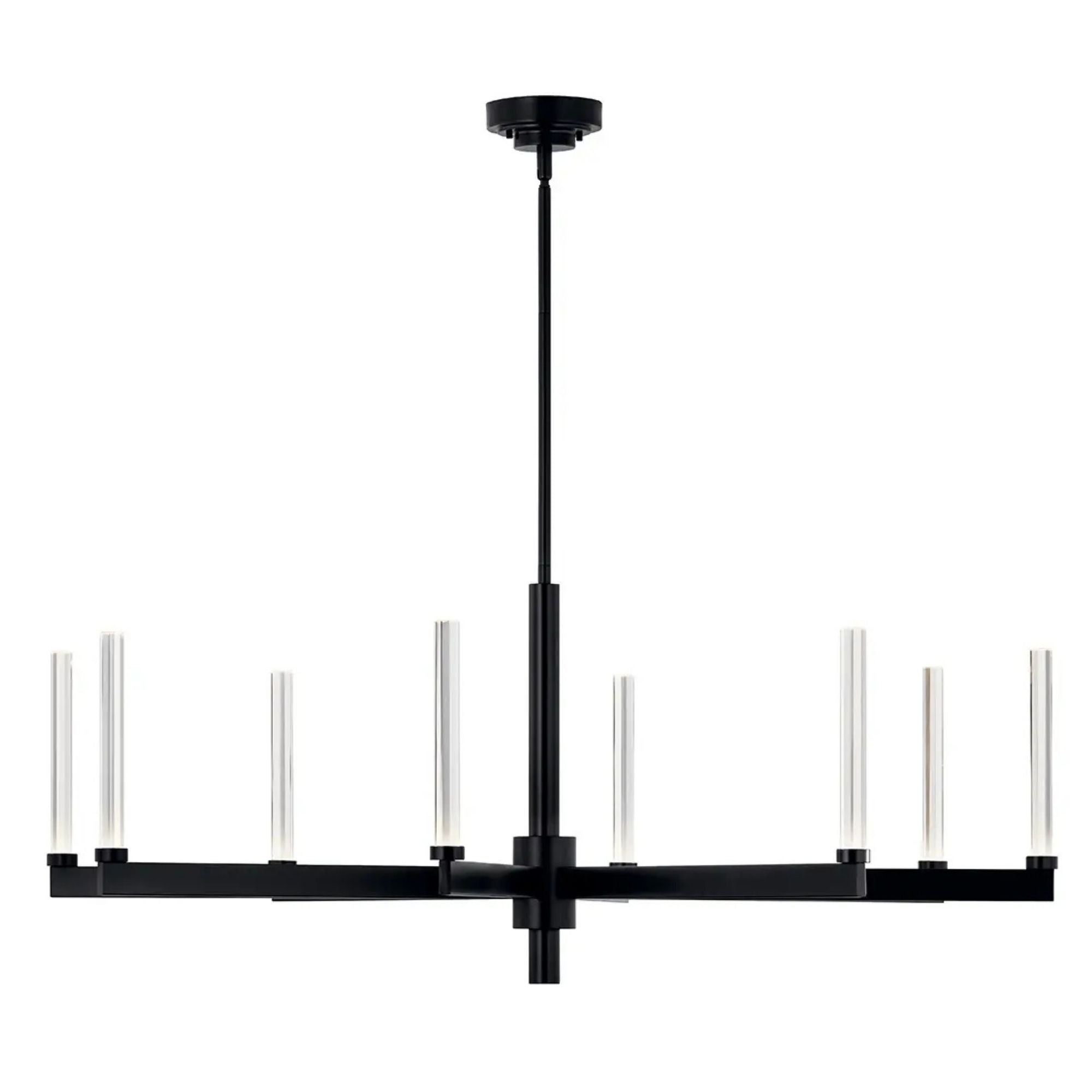 Kichler Lighting - Sycara 49" LED Chandelier, Black Finish | Bees Lighting