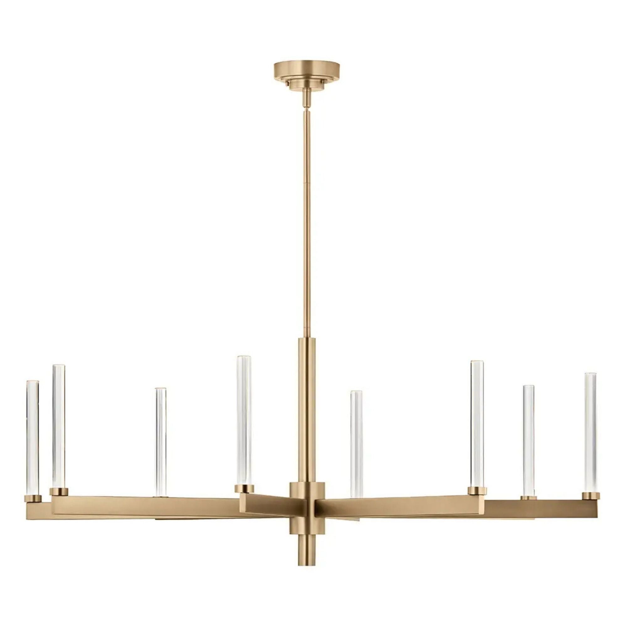 Kichler Lighting - Sycara 49" LED Chandelier, Champagne Bronze Finish | Bees Lighting