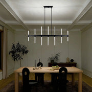 Kichler Lighting - Sycara 48" LED Linear Chandelier, Black Finish | Bees Lighting