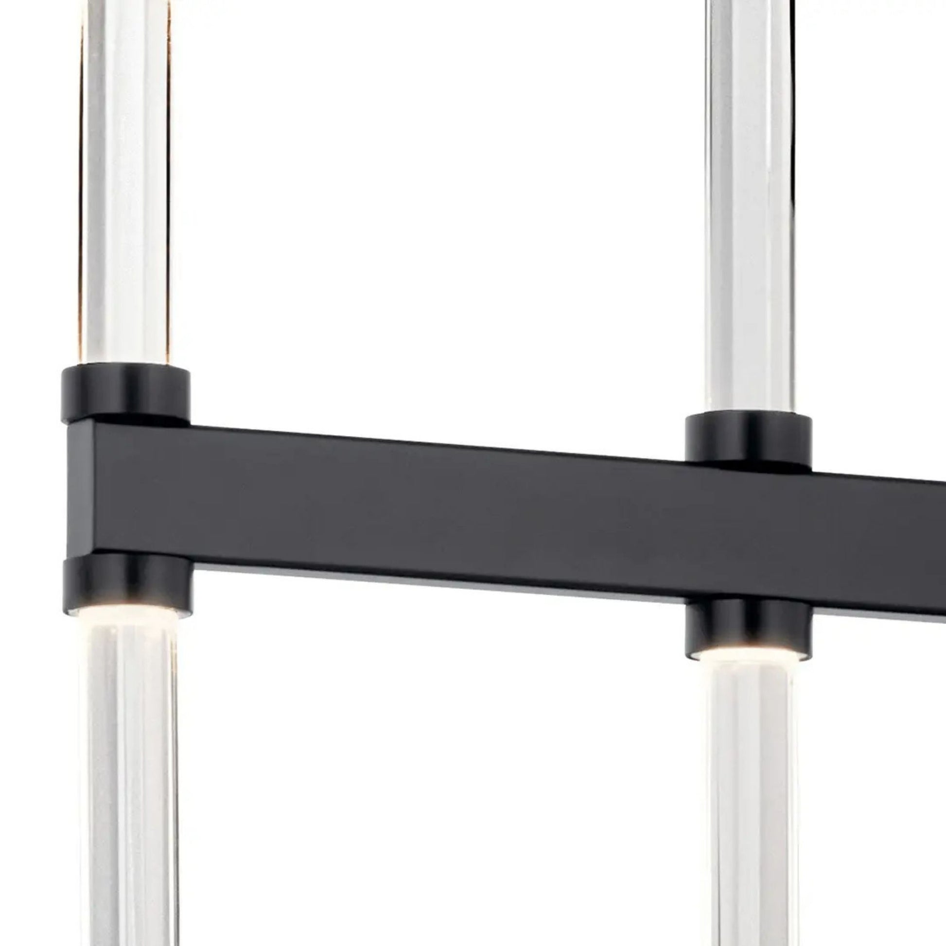 Kichler Lighting - Sycara 48" LED Linear Chandelier, Black Finish | Bees Lighting