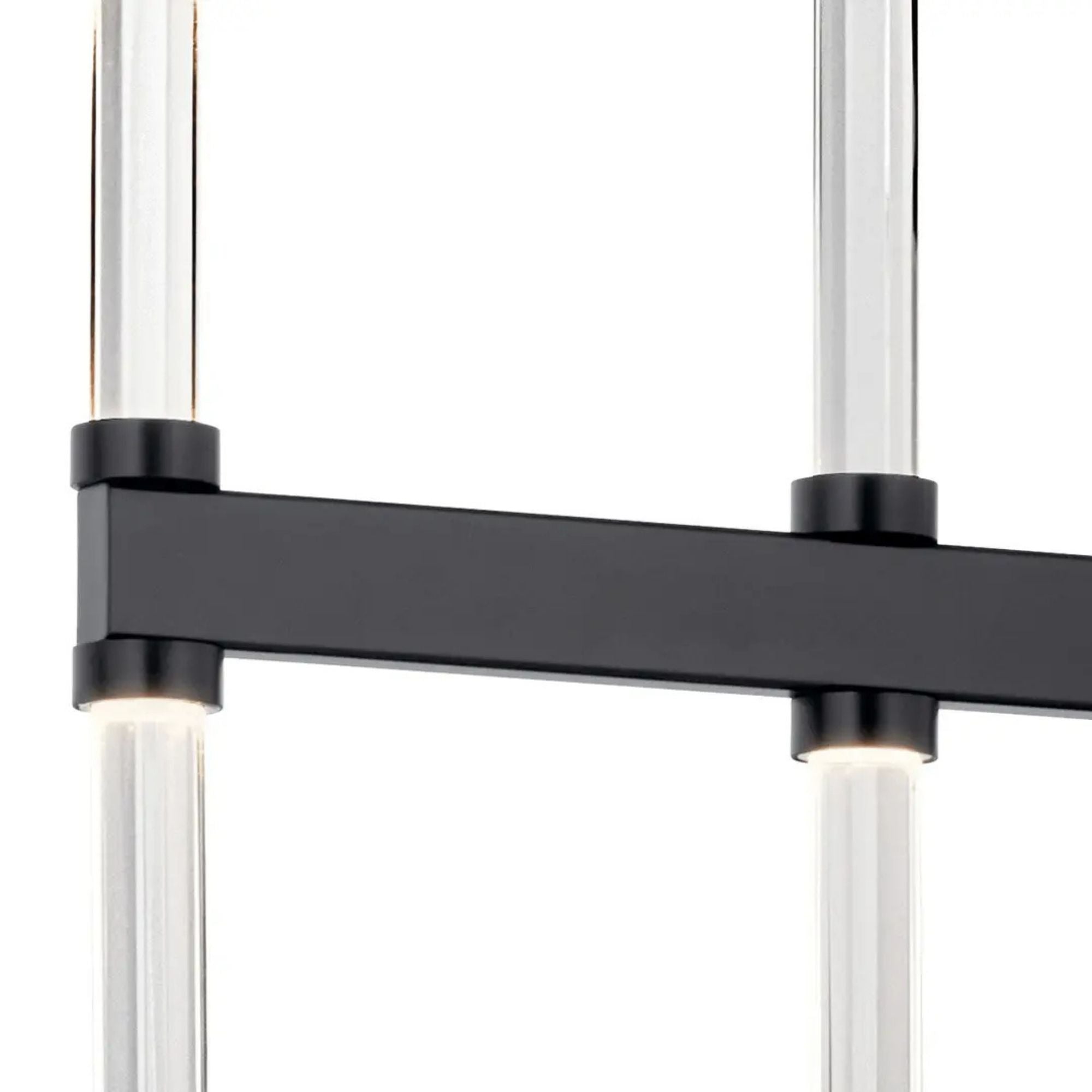 Kichler Lighting - Sycara 48" LED Linear Chandelier, Black Finish | Bees Lighting