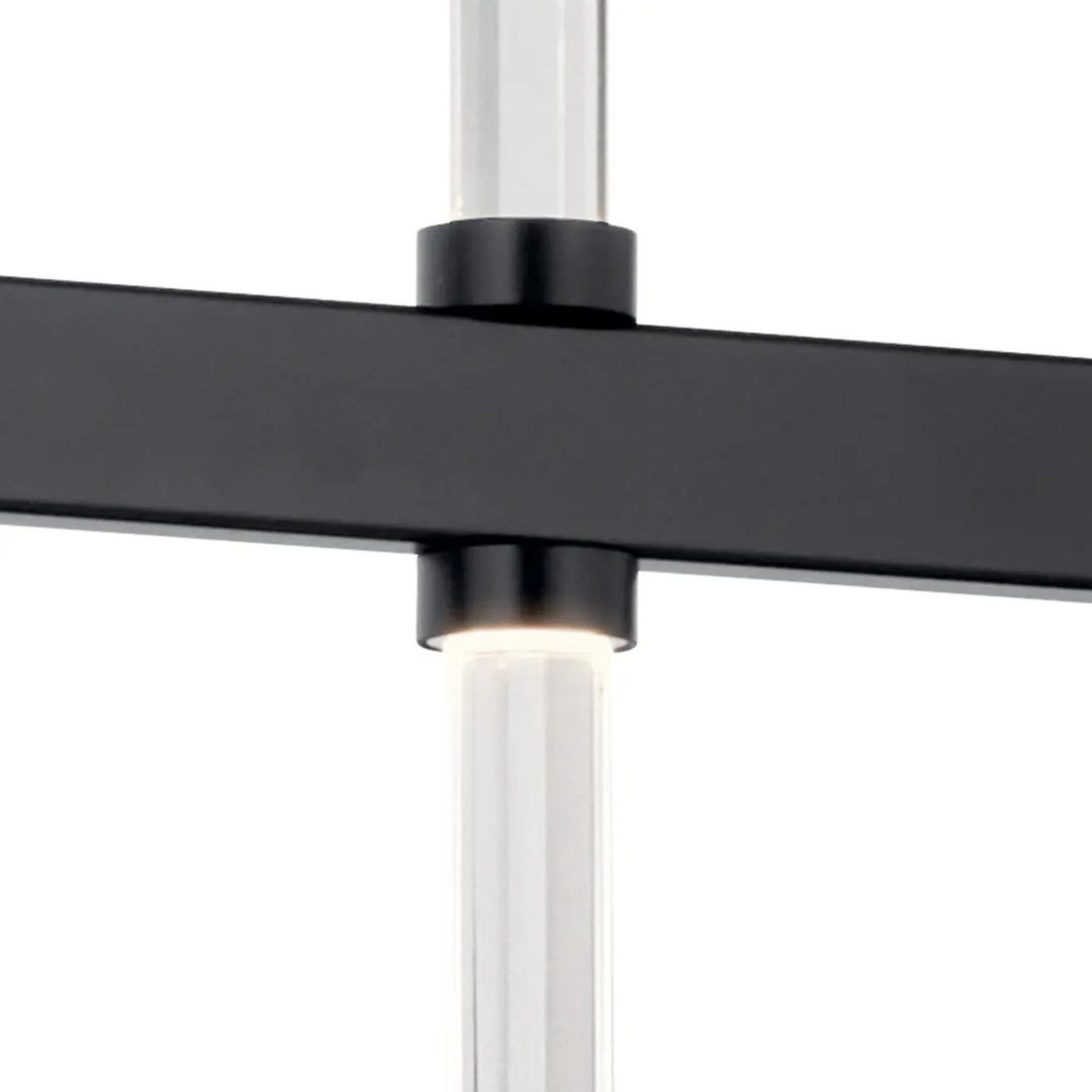 Kichler Lighting - Sycara 48" LED Linear Chandelier, Black Finish | Bees Lighting