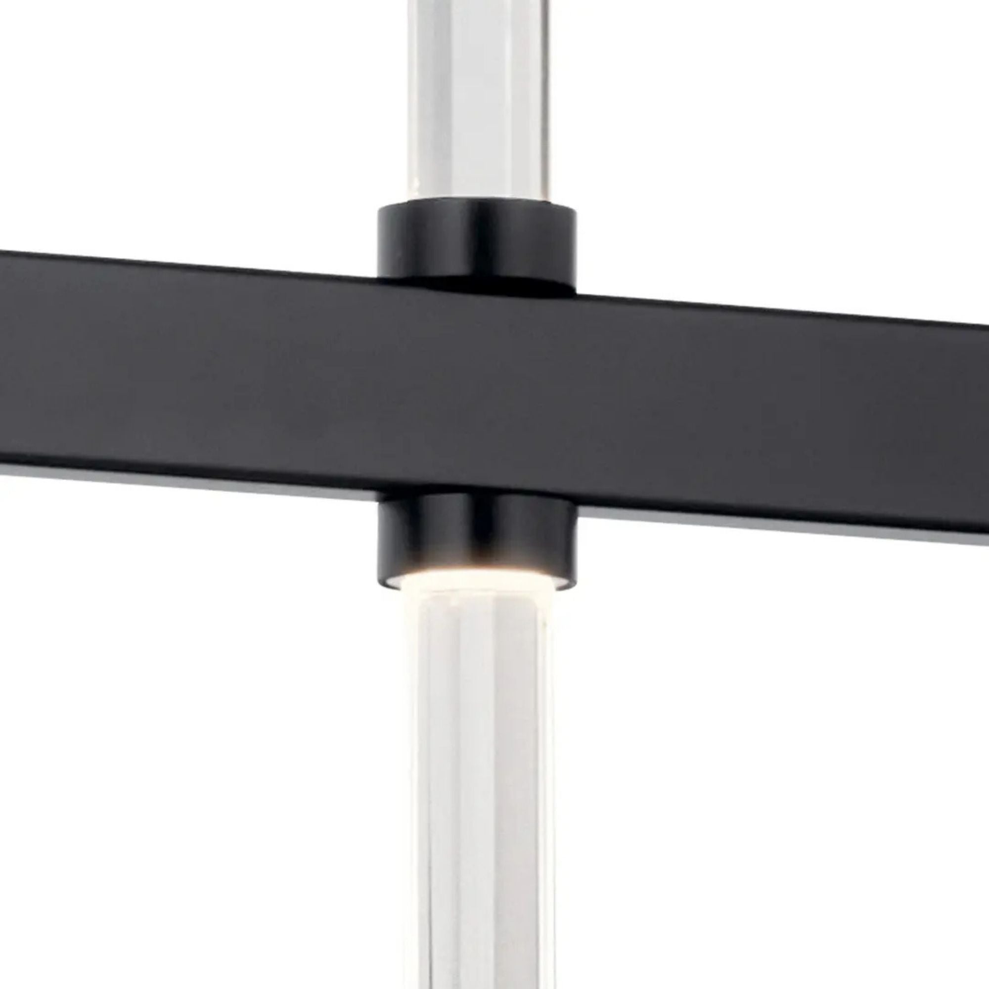 Kichler Lighting - Sycara 48" LED Linear Chandelier, Black Finish | Bees Lighting