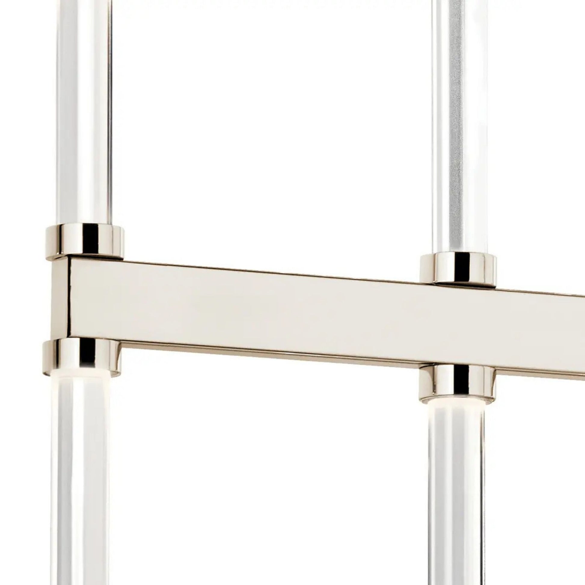 Kichler Lighting - Sycara 48" LED Linear Chandelier, Polished Nickel Finish | Bees Lighting