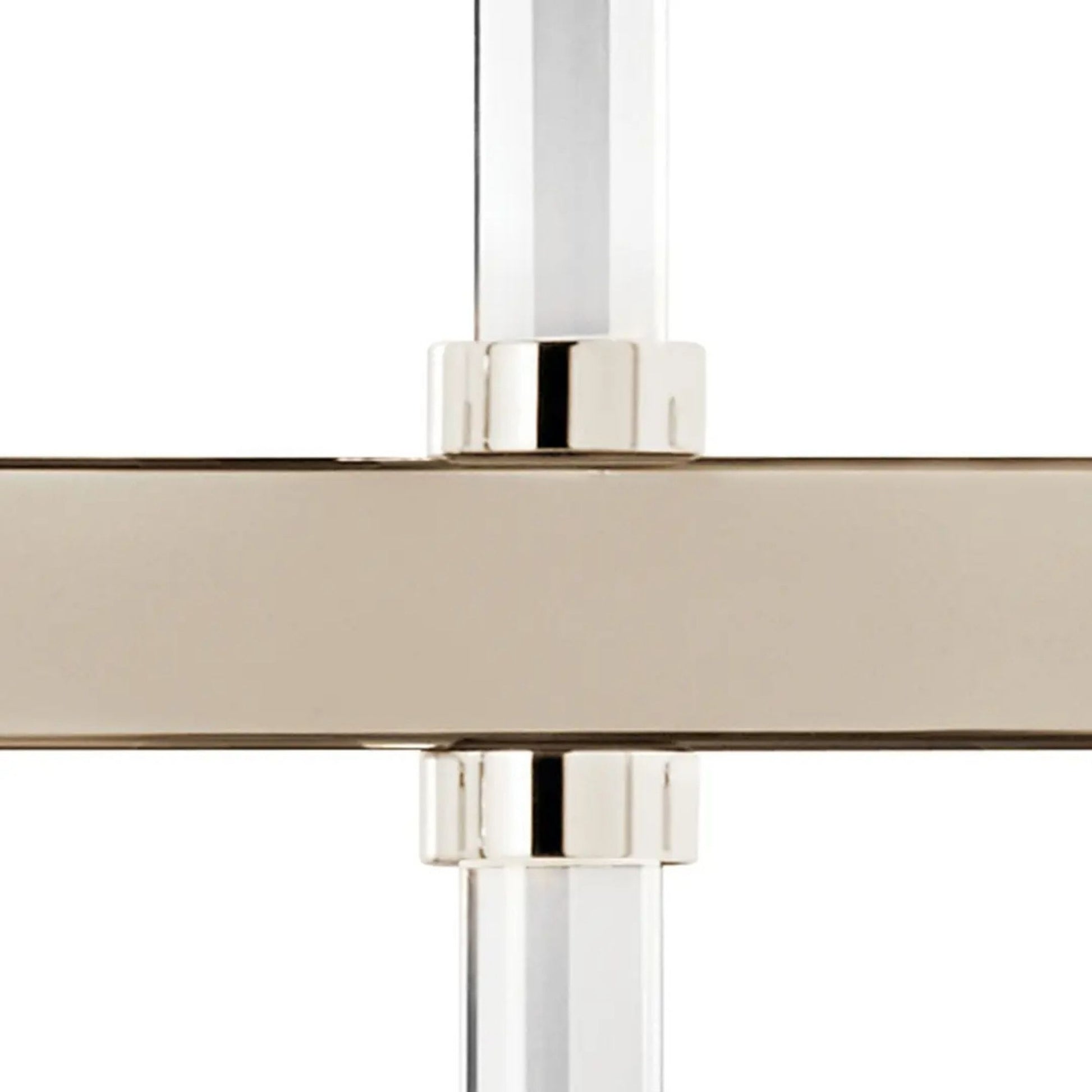Kichler Lighting - Sycara 48" LED Linear Chandelier, Polished Nickel Finish | Bees Lighting