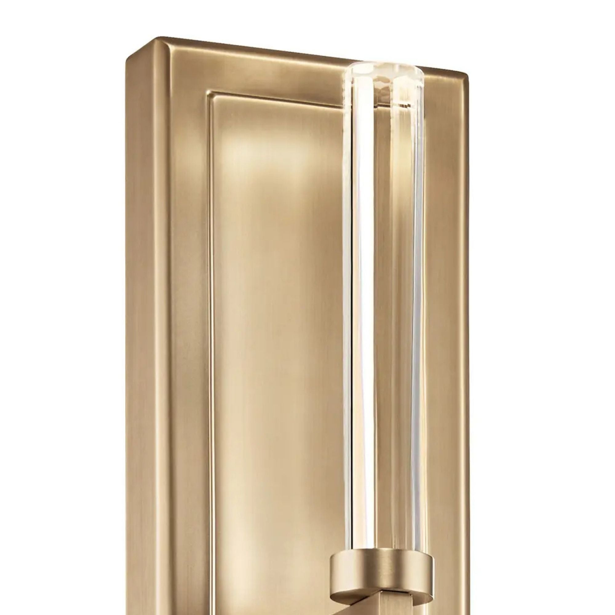 Kichler Lighting - Sycara 19" LED Wall Sconce, Champagne Bronze Finish | Bees Lighting
