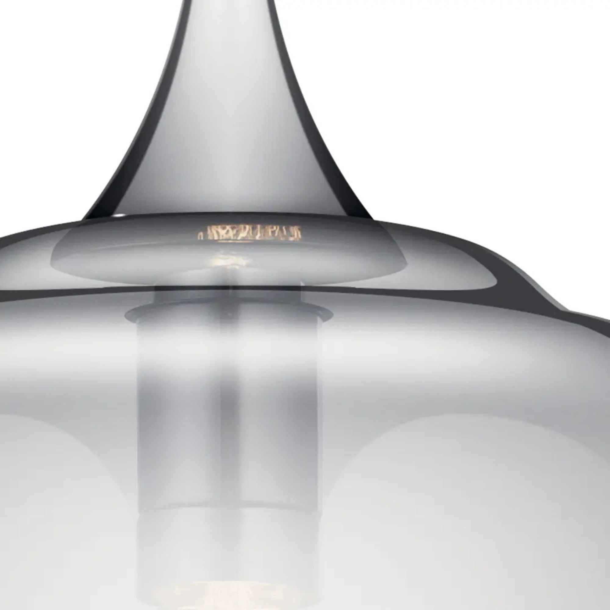Kichler Tabot 16.75 in. Pendant Light, Chrome with Glass